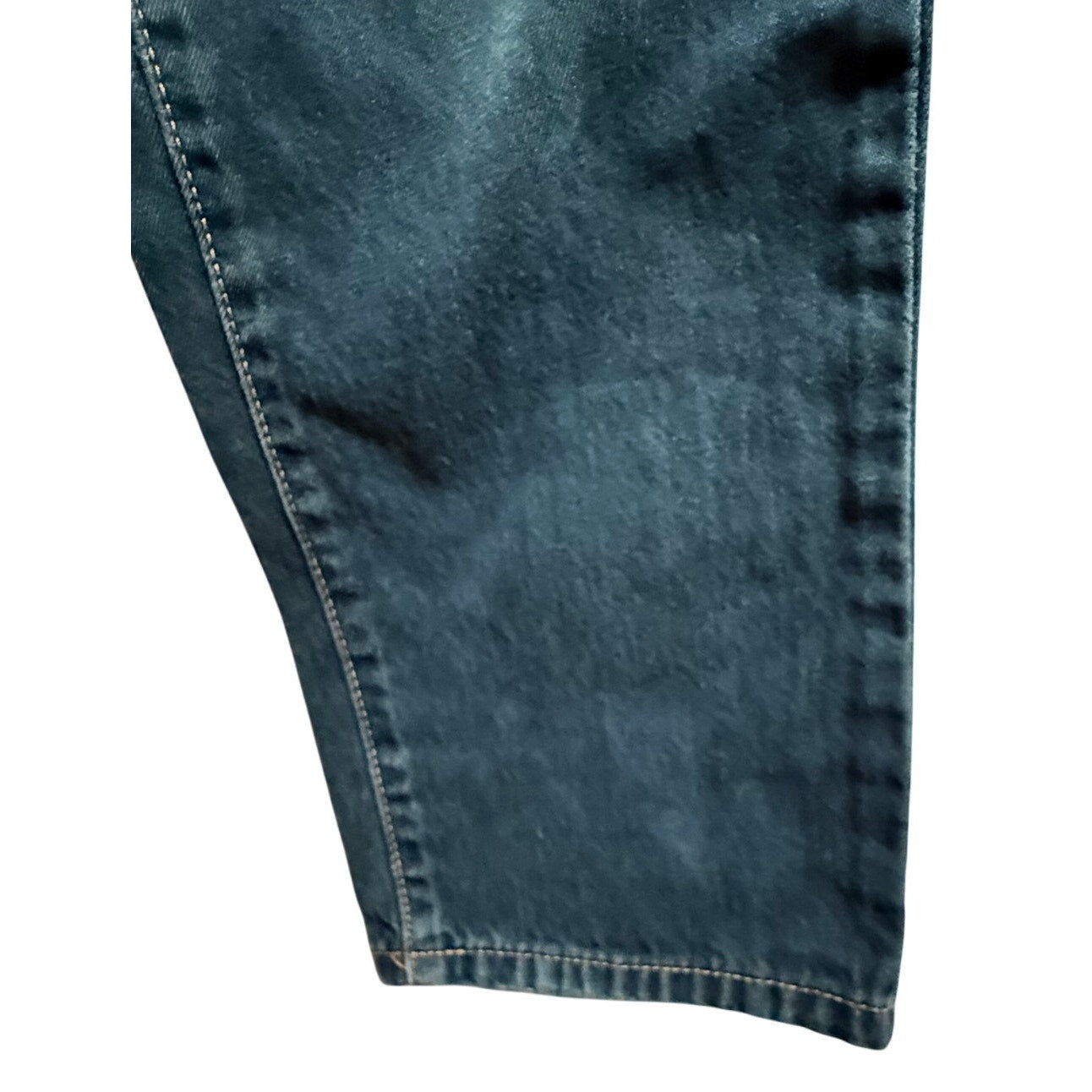 Calvin Klein Jeans Size 8 Women's Classic Straight High Rise Dark Wash Denim