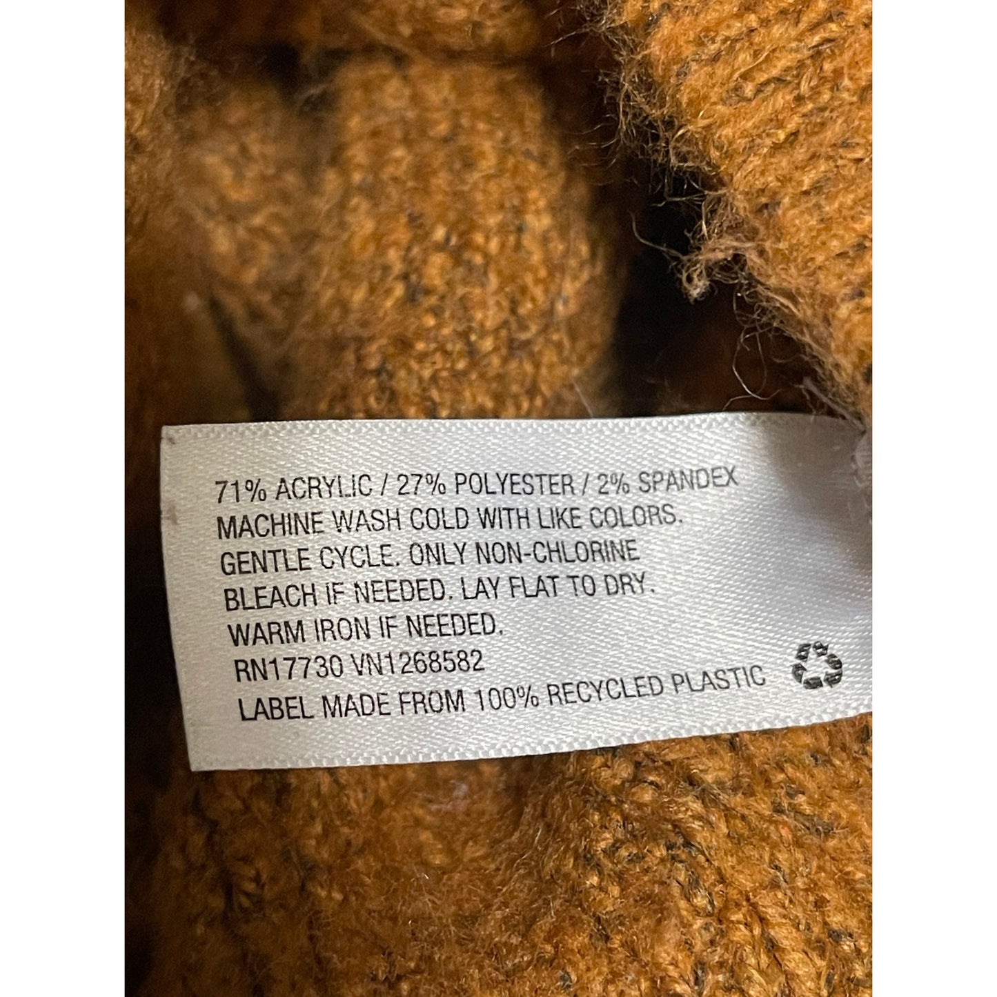 Ava & Viv Brown Long Sleeve Knit Sweater - Size 2XL