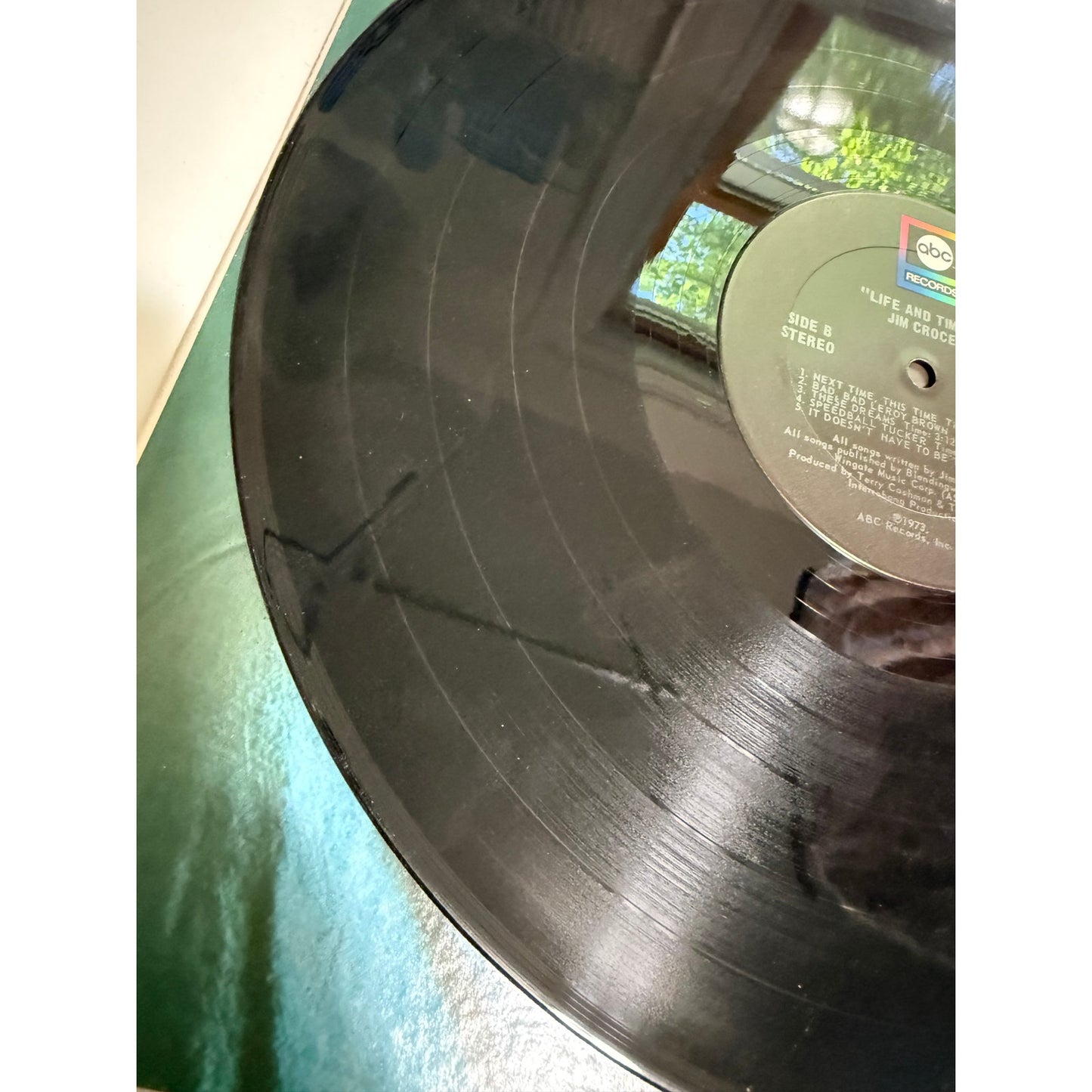 Jim Croce "Life and Times" Vinyl LP 1973 "One Less Set of Footsteps"