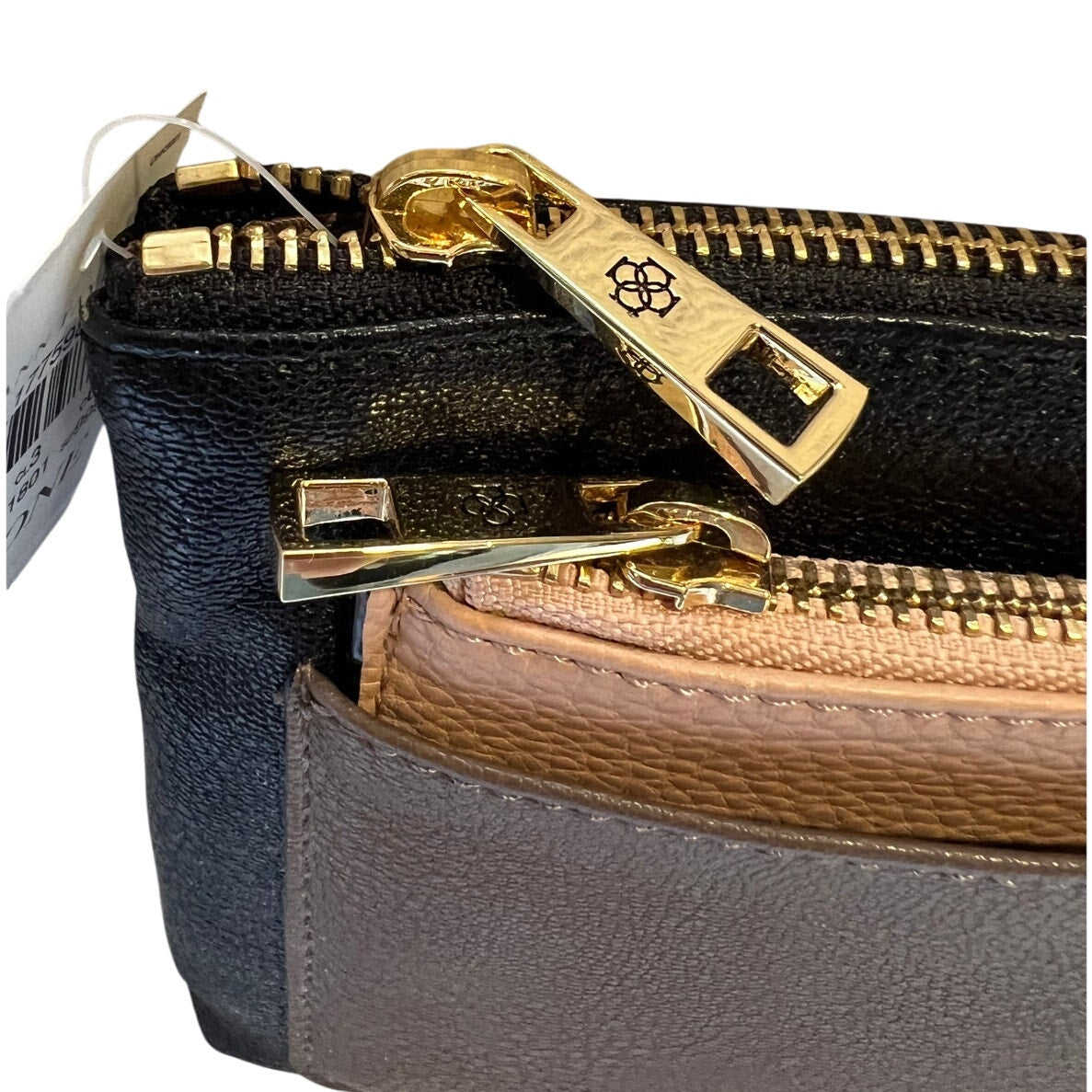Ann Taylor Clutch Duo - Black x Tan - $68 MSRP NWT