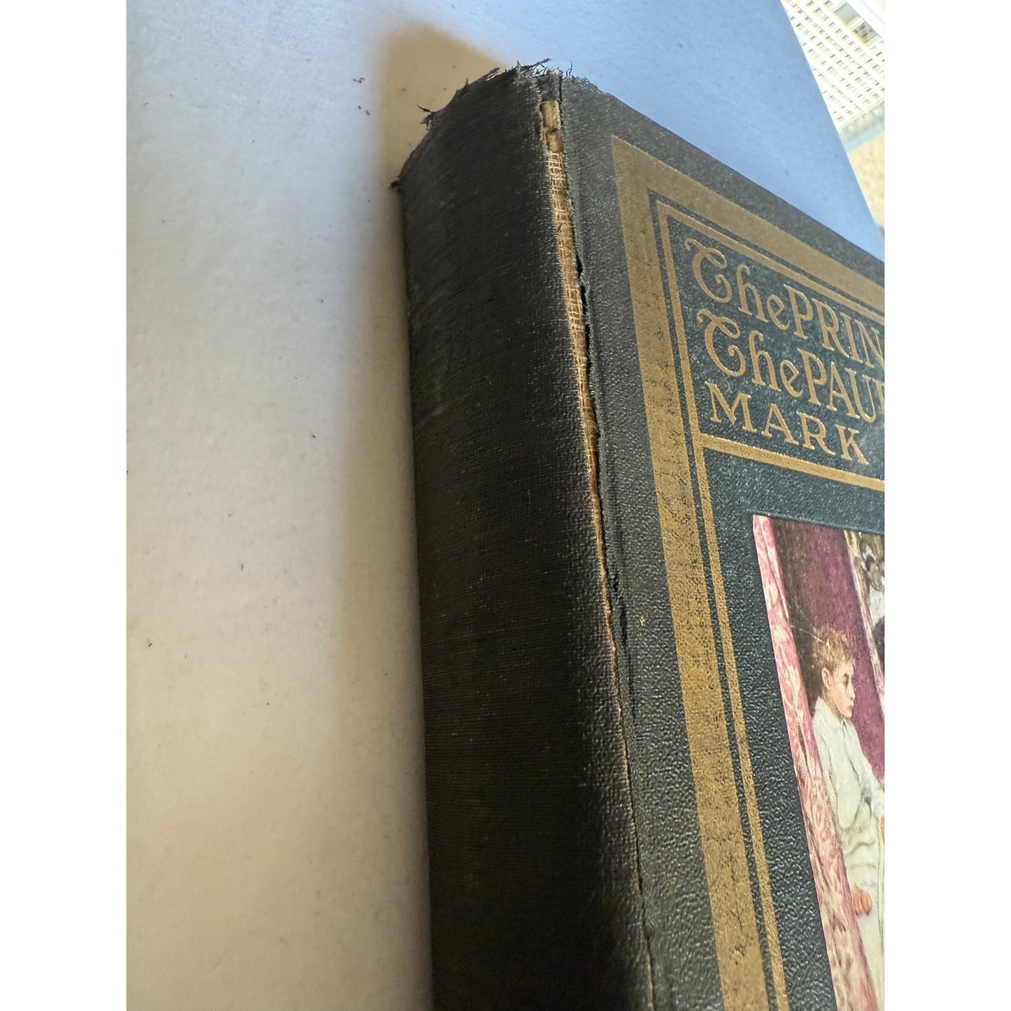 Antique 1909 - The Prince & The Pauper - Mark Twain - Illustrated - Hardcover
