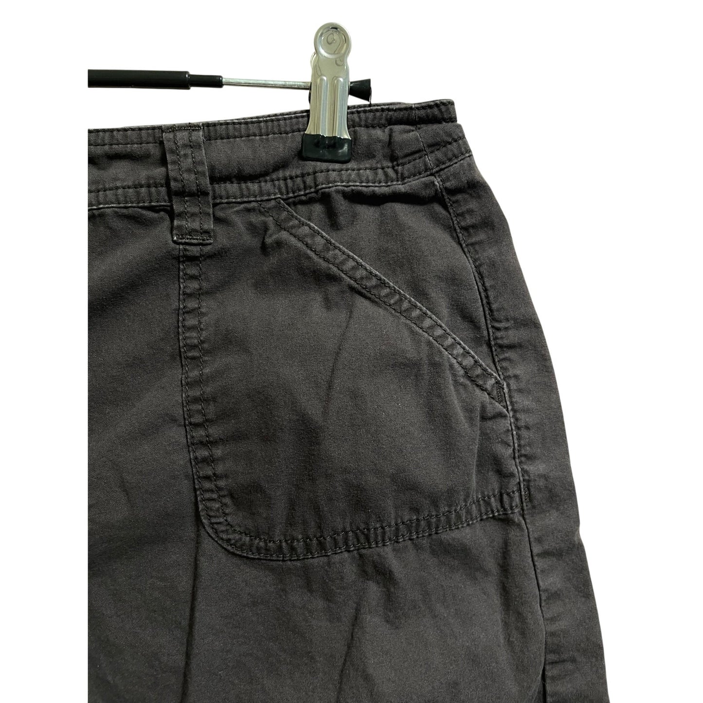 Khakis & Co Brown Size 6 Women's Shorts - Button & Zip Closure