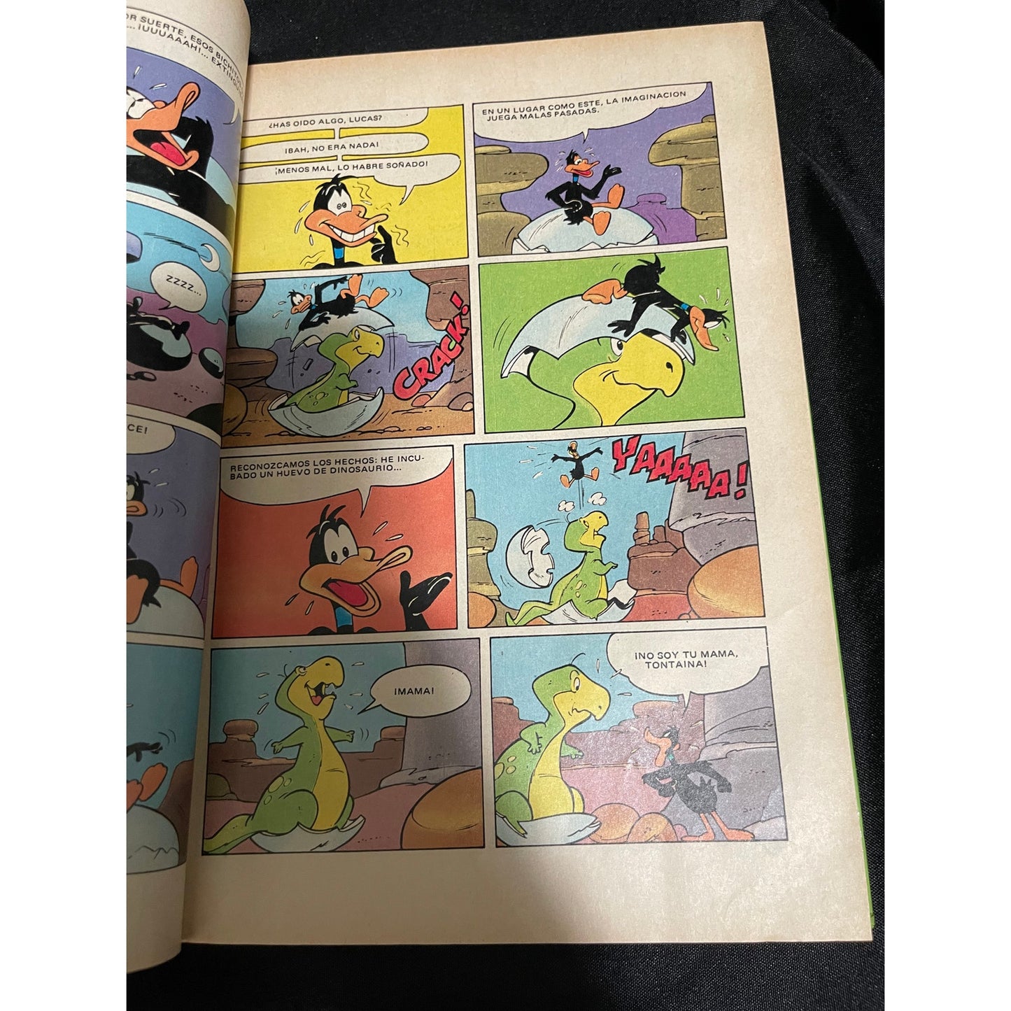 1984 Vintage Looney Tunes Bugs Bunny Daffy Duck Spanish Hardcover Comic Book