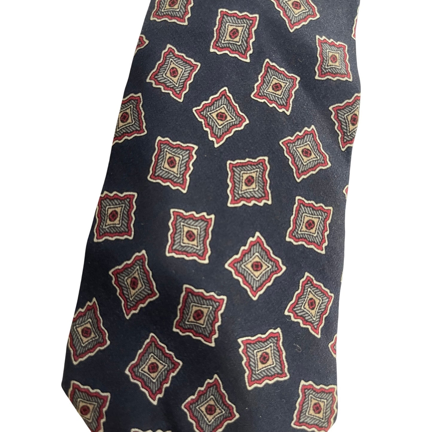 Vintage Givenchy Monsieur 100% Italian Silk Necktie Men's Tie Retro