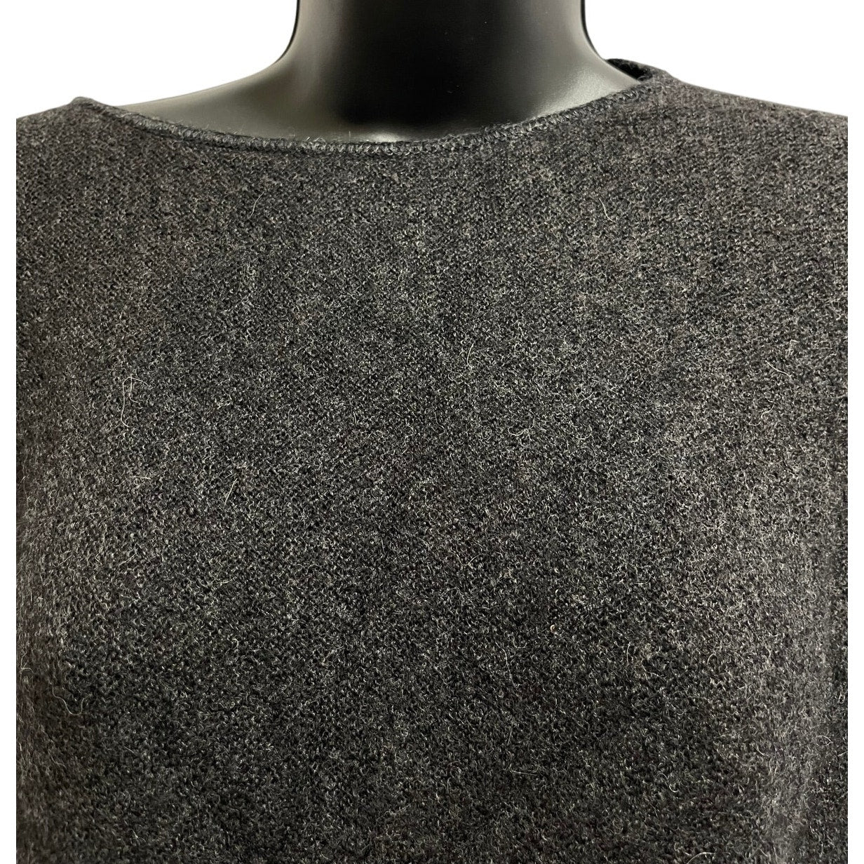 Vintage Peruvian Connection 100% Alpaca Gray Sweater - Size Small