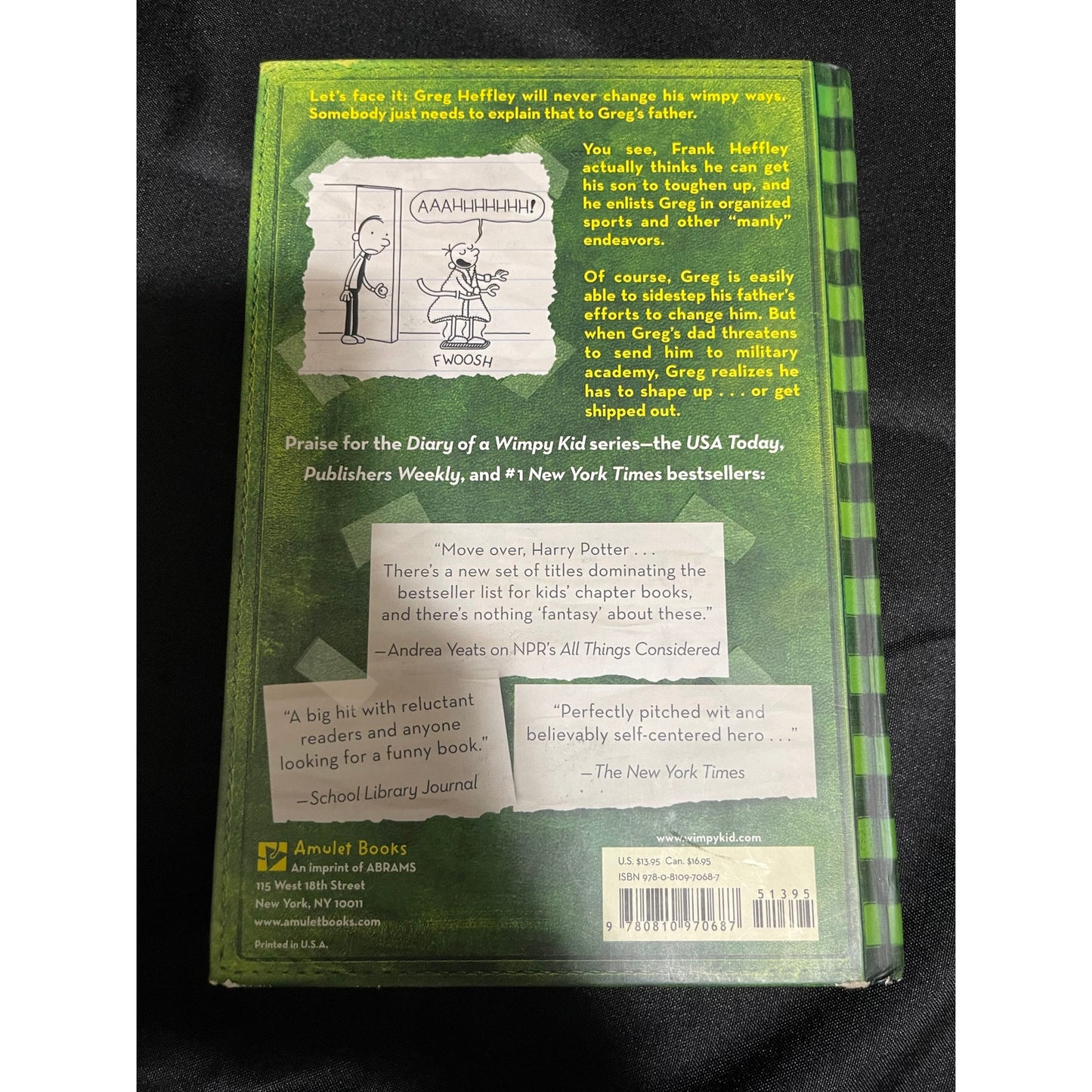 Diary of a Wimpy Kid - The Last Straw - Hardcover - VERY GOOD - Jeff Kinney