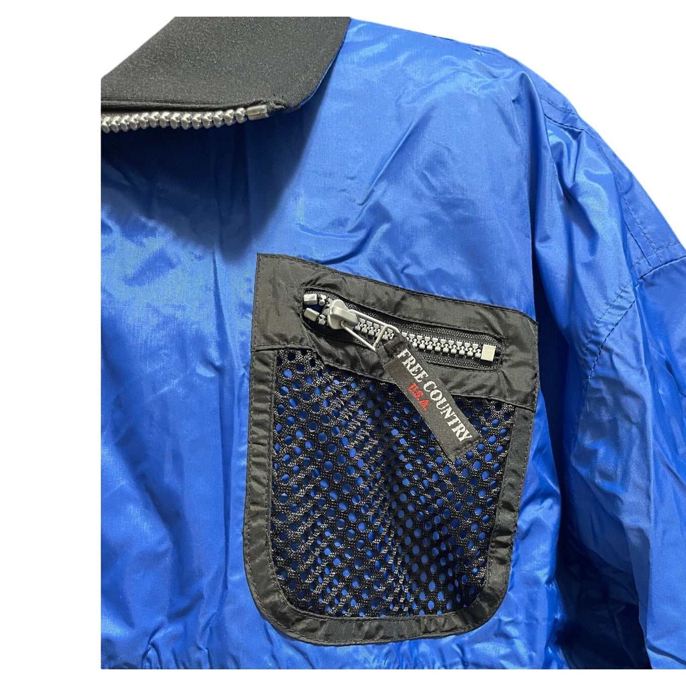 Free Country USA Blue XL Free Tech Aqua Sport Adventure Jacket