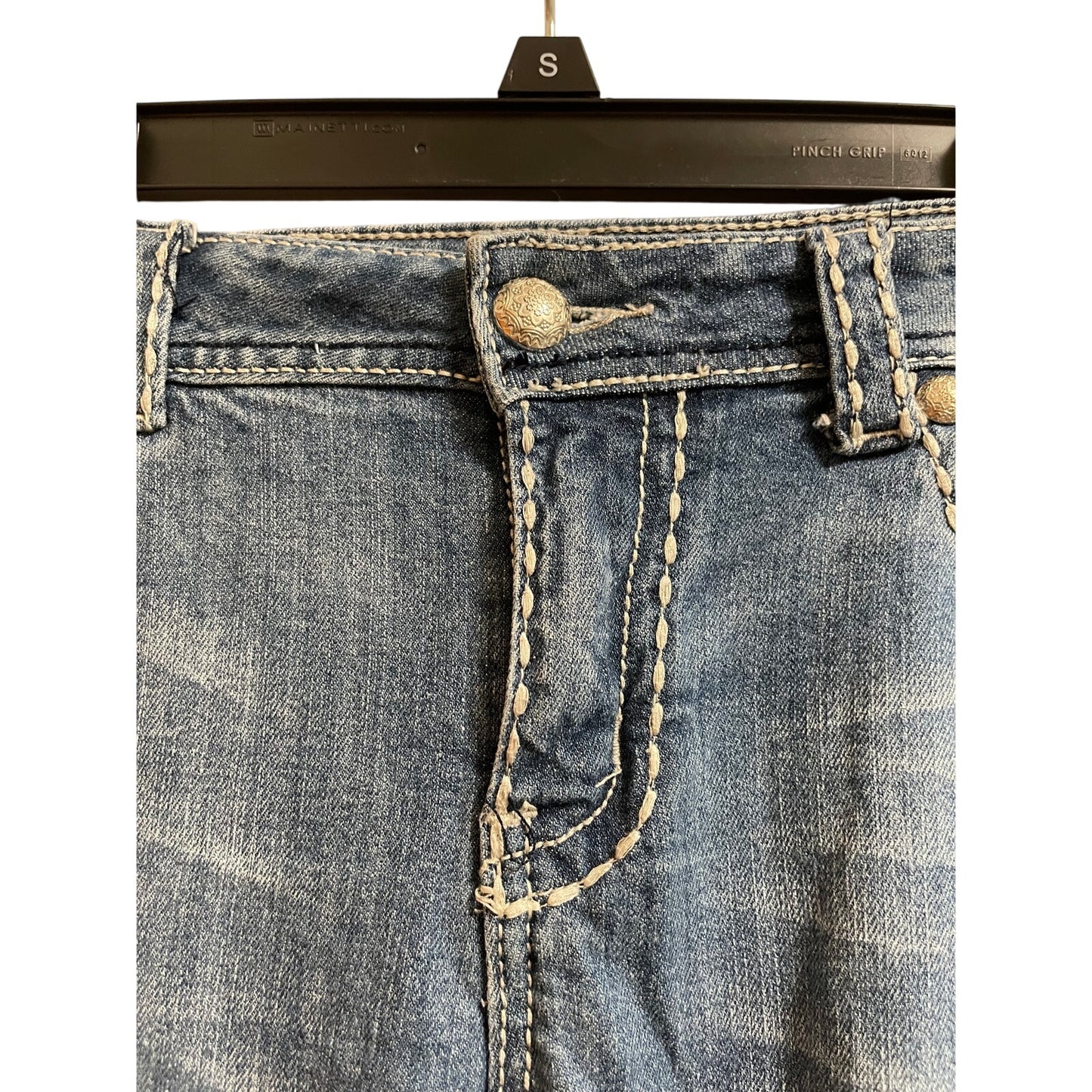 Suko Jeans Size 8 Embellished Straight Leg Jeans - Y2K