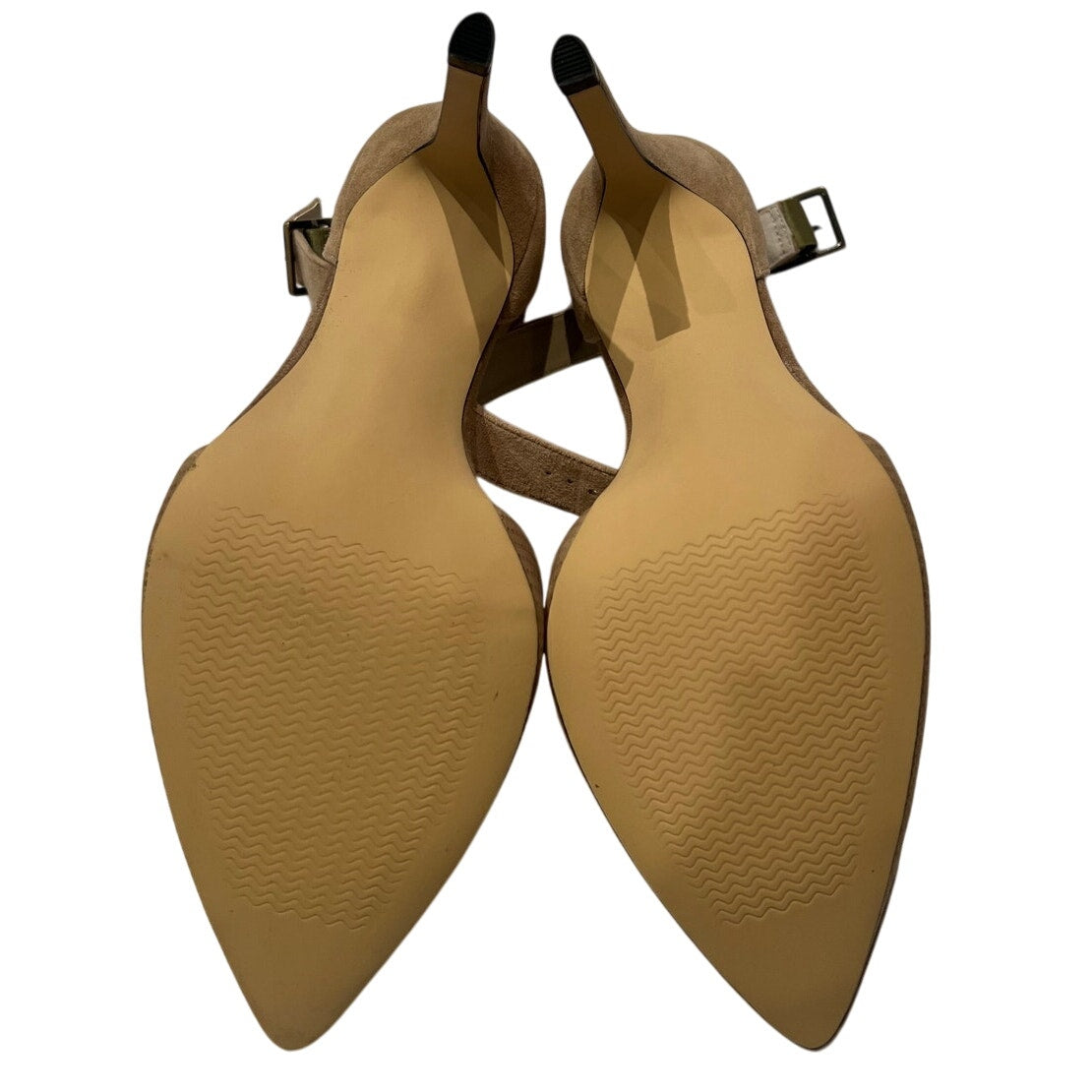 BP. Mallory Beige Nude Ankle Strap Pumps - New In Box - Size 9.5