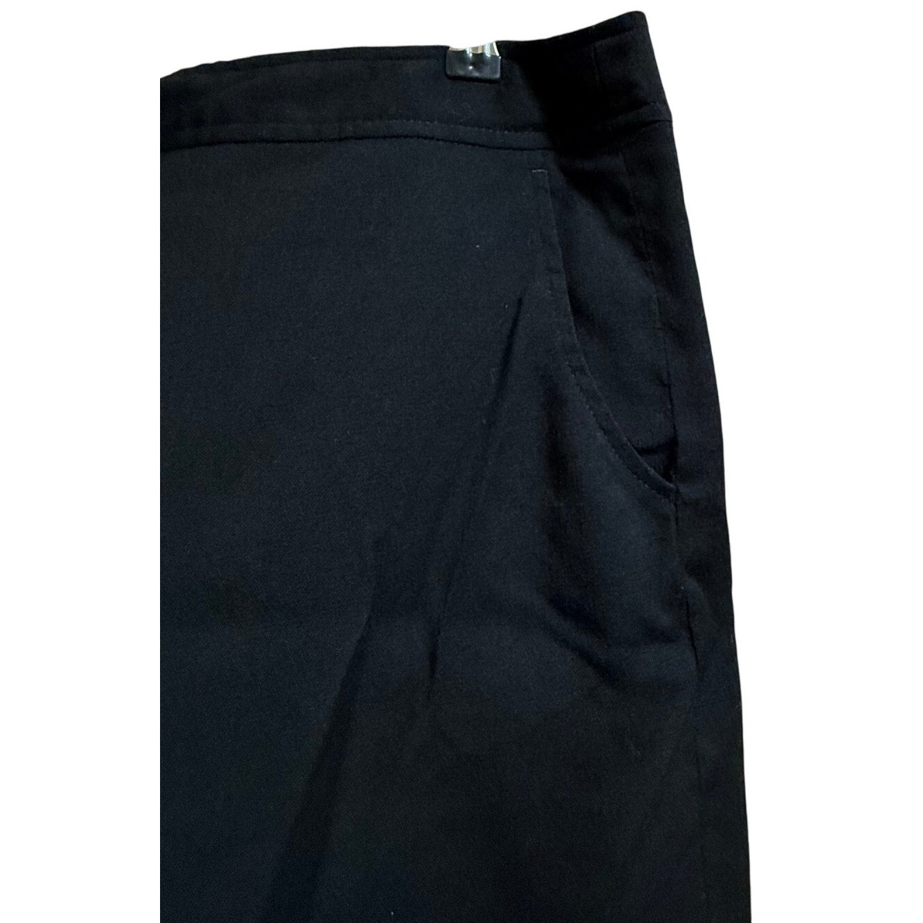 Harve Bernard Women's Black Dress Pants 98% Wool Size 8