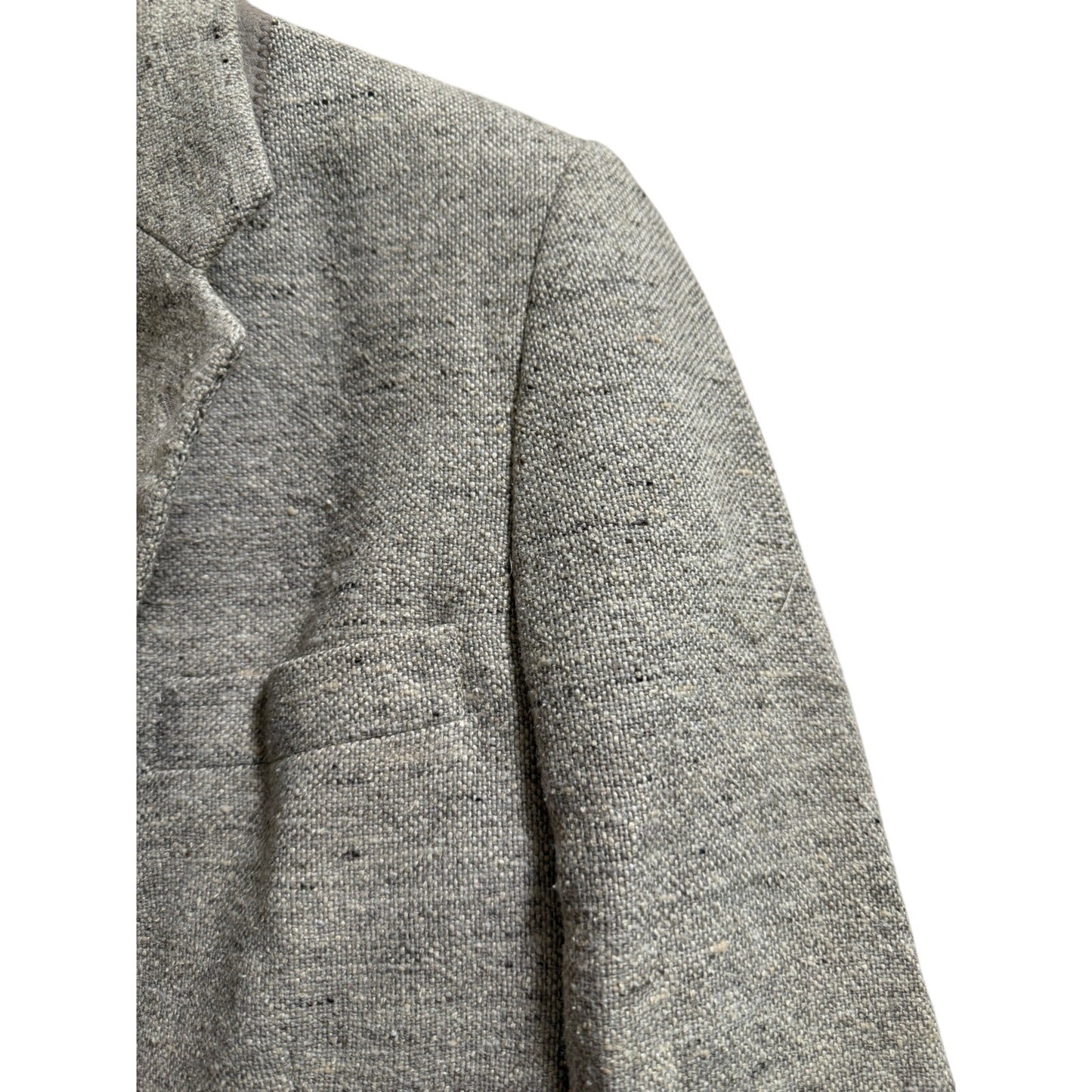 Vintage Calvin Klein Cream Tweed Blazer Classic Sport Coat