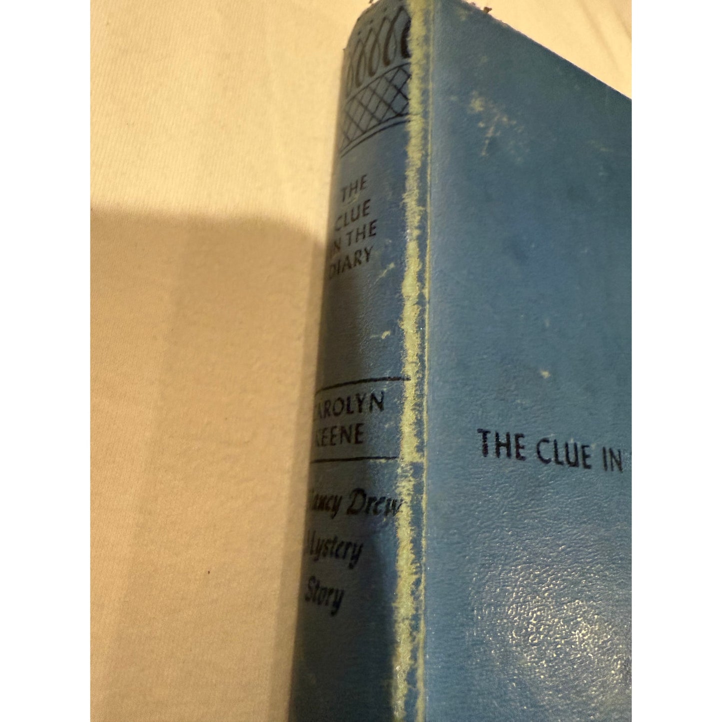 Nancy Drew - The Clue in the Diary - Blue - 1932 - Hardcover