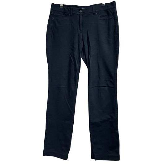 White House Black Market Black Slim Leg Size 6 Women's Pants