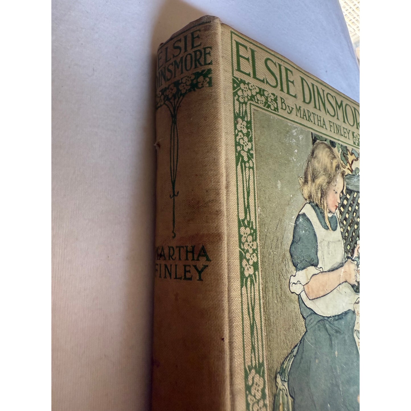 1896 Elsie Dinsmore by Martha Finley - Print Run of 100,000 - Special Edition