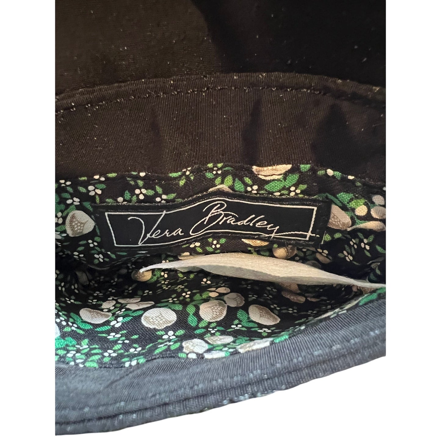 Vera Bradley Flag ID Clutch in Black  NWT - Purse / Wallet
