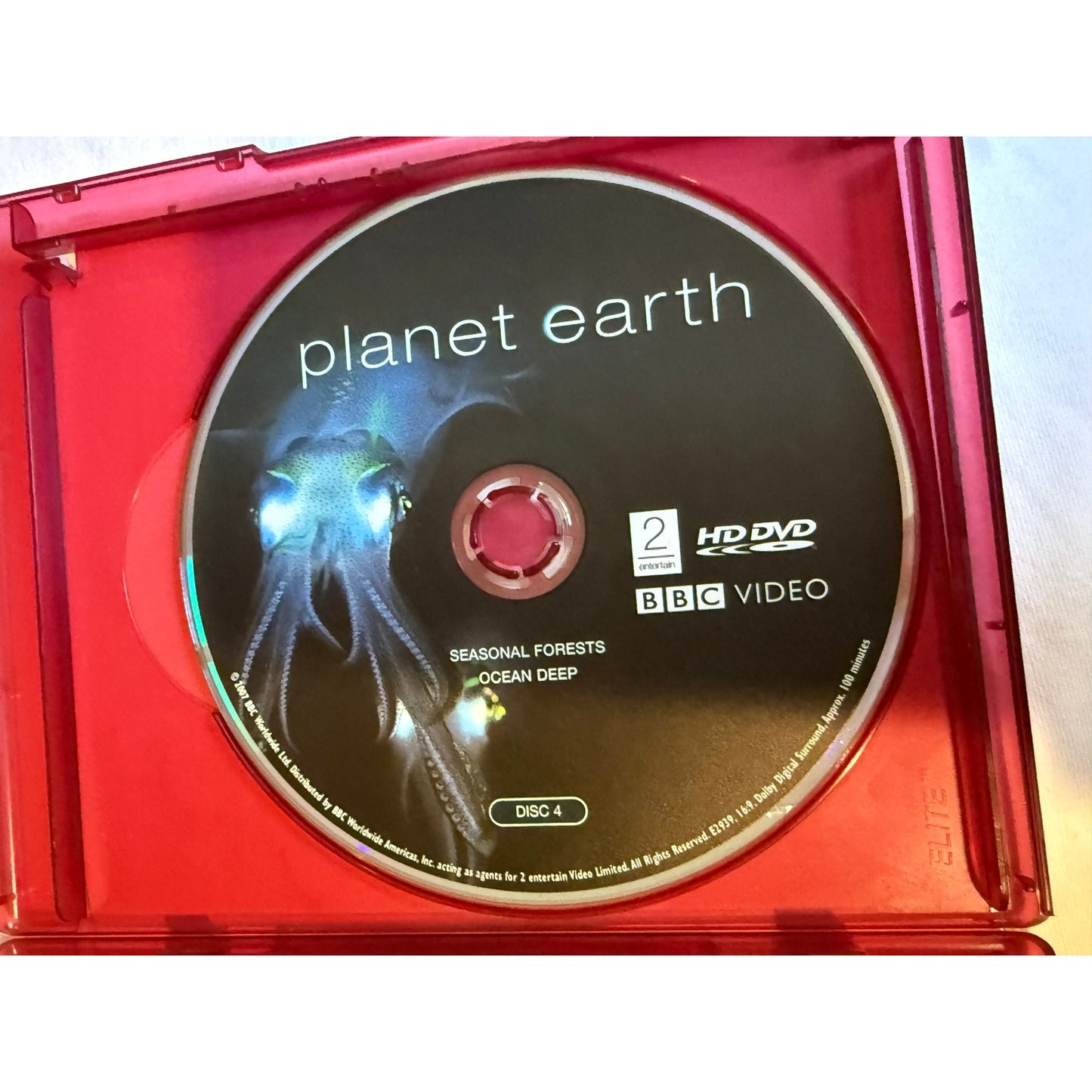 Planet Earth The Complete Series HD DVD 4 Disc Set Narrated David Attenborough