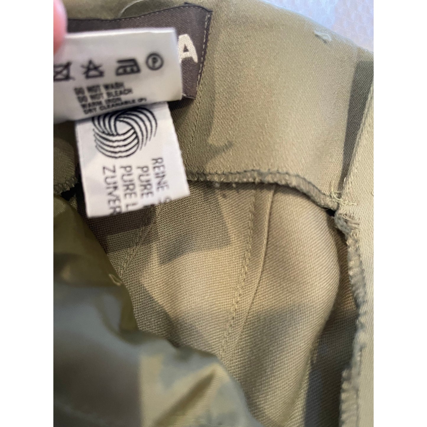 Vintage 1950's Crisca Wool Slacks Womens Size 8 Green Pants Made In West Germany