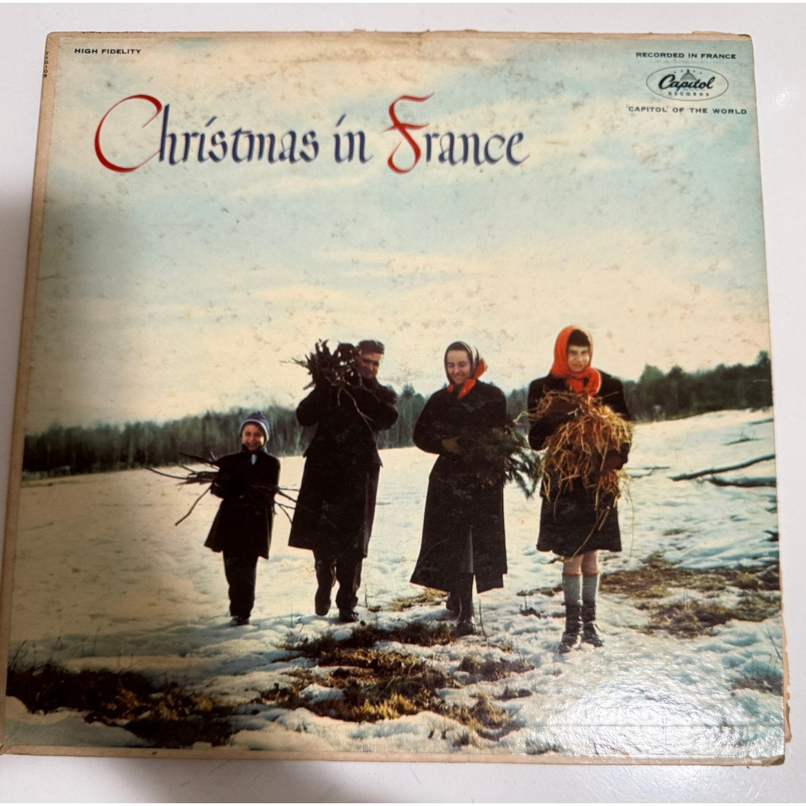 Christmas in France Les Petits Chanteurs De Versailles 12" Vinyl