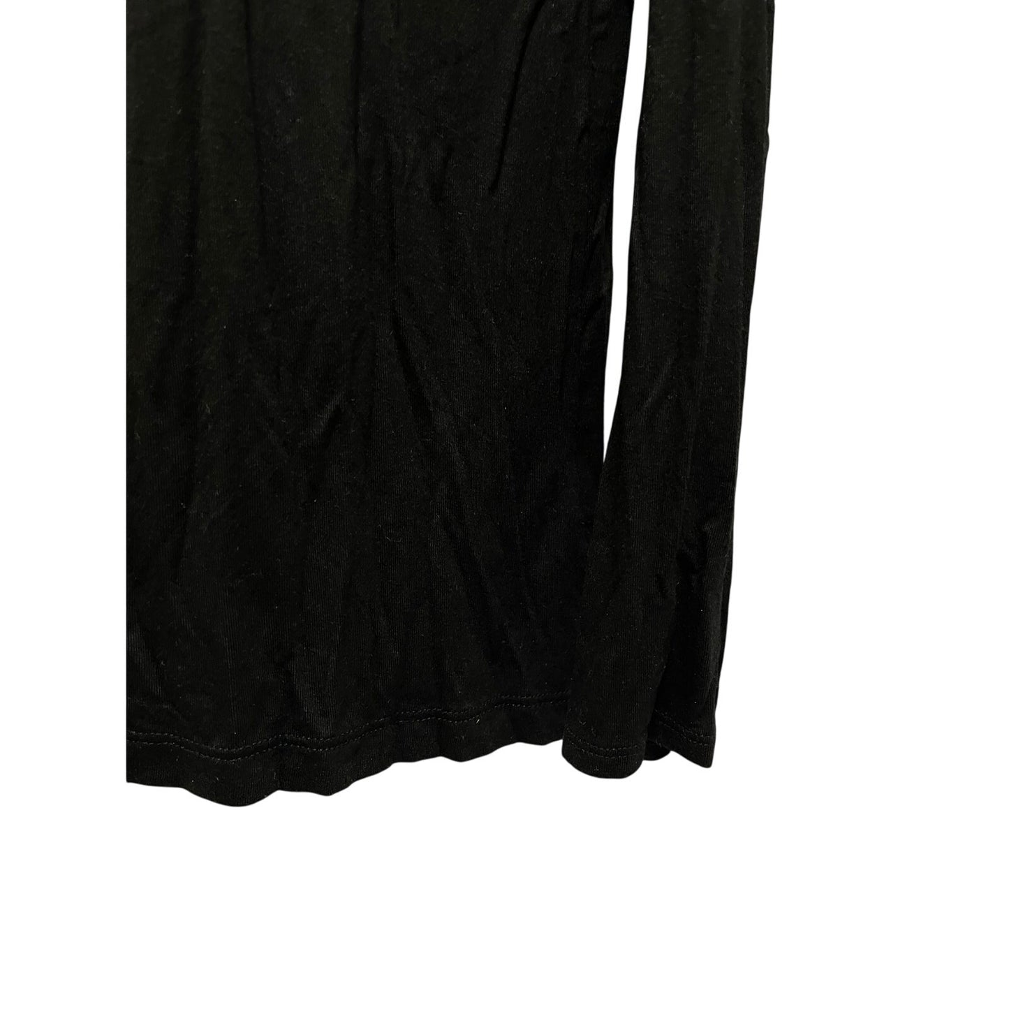 Mercer & Madison Black Lightweight Long Sleeve Shirt - Size Medium