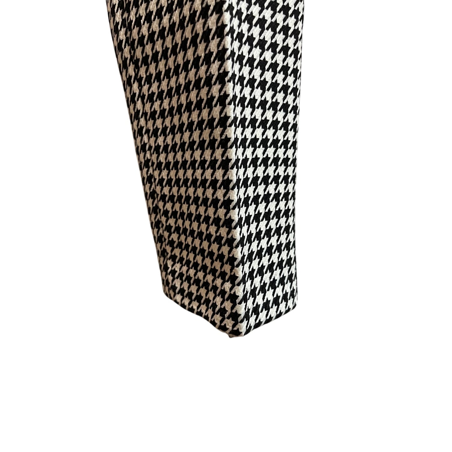 Nine West Suit Separates White Black Herringbone Size 10 Pants