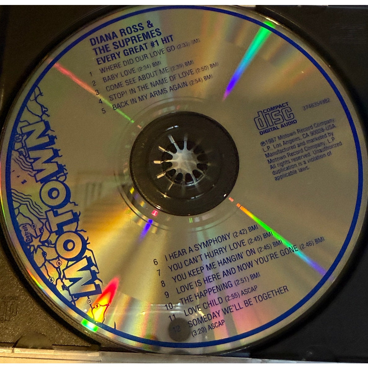 Diana Ross & The Supremes Every Great #1 Hit CD "Baby Love"