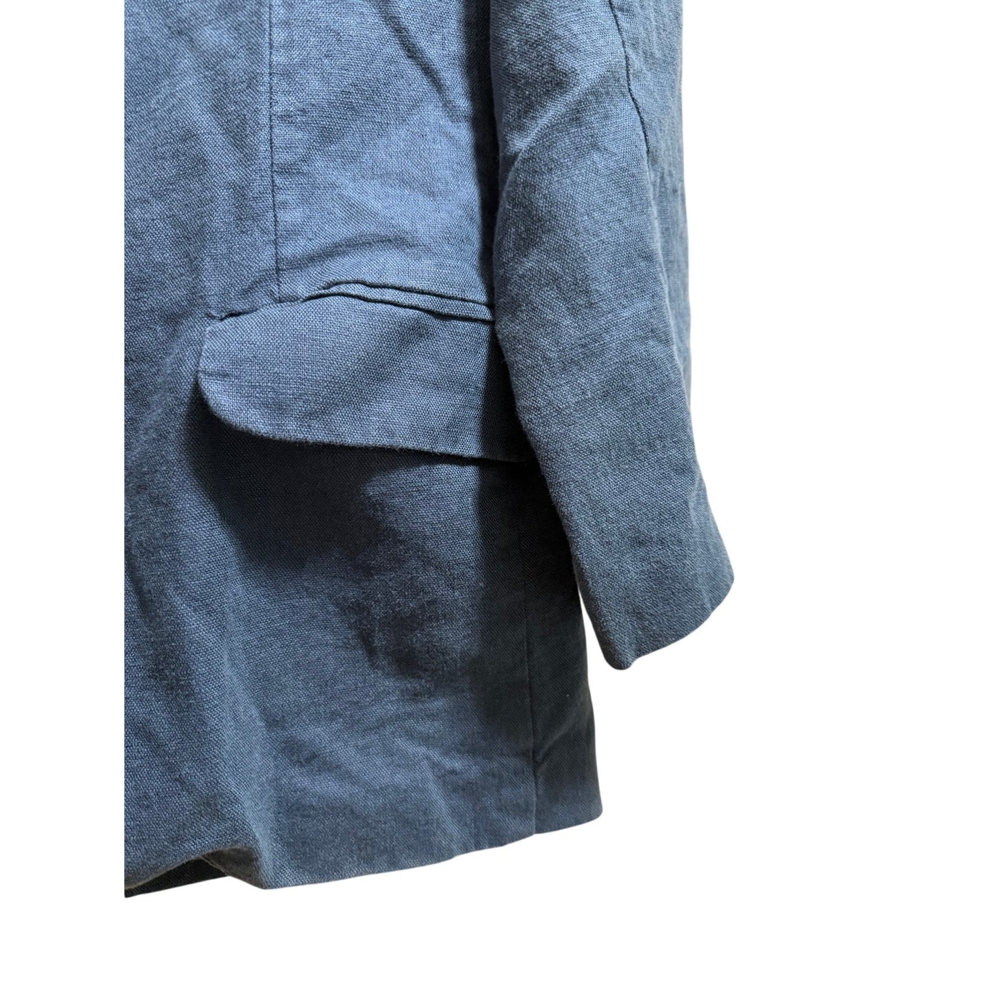 Vintage GAP Blazer - Linen & Cotton Blend - Blue