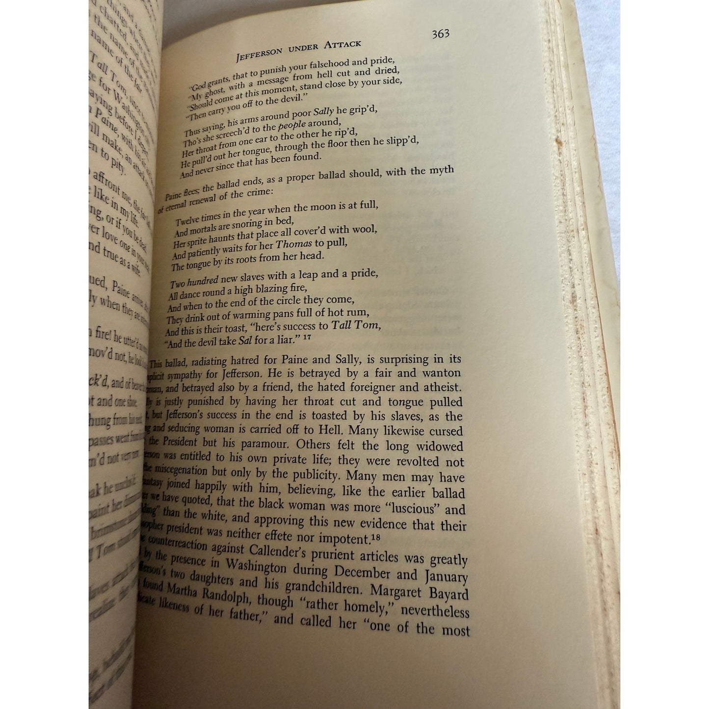 Thomas Jefferson An Intimate History - Fawn Brodie First Edition 1974 Hardcover