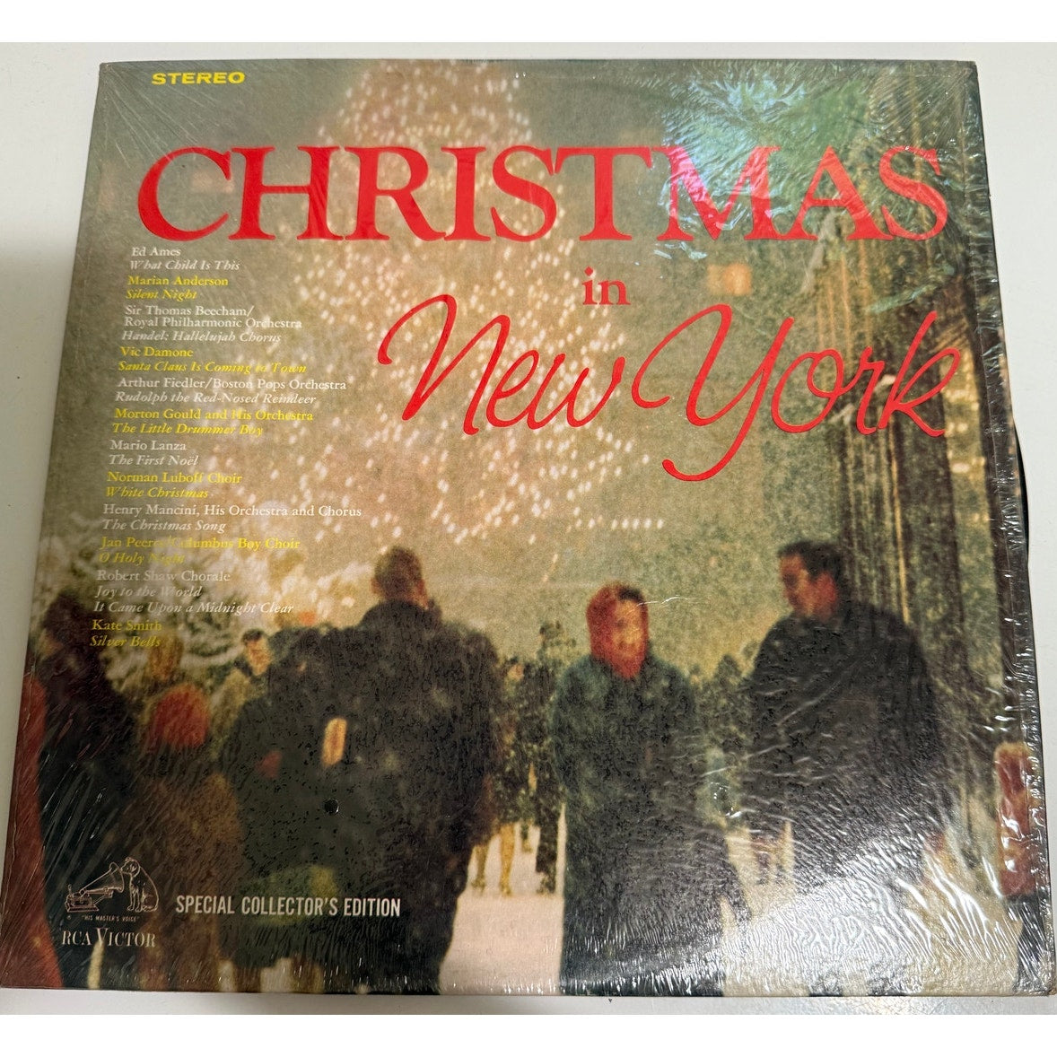 Christmas in New York Various Artists Collector's Edition RCA Vicor PRS-257