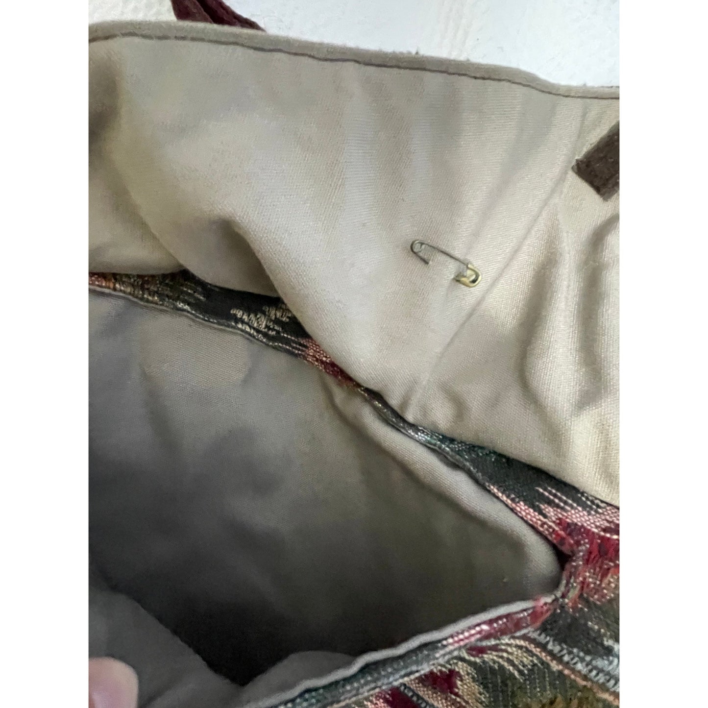 Vintage Rug Multi-Functional Shoulder Bag - Read for More Detail