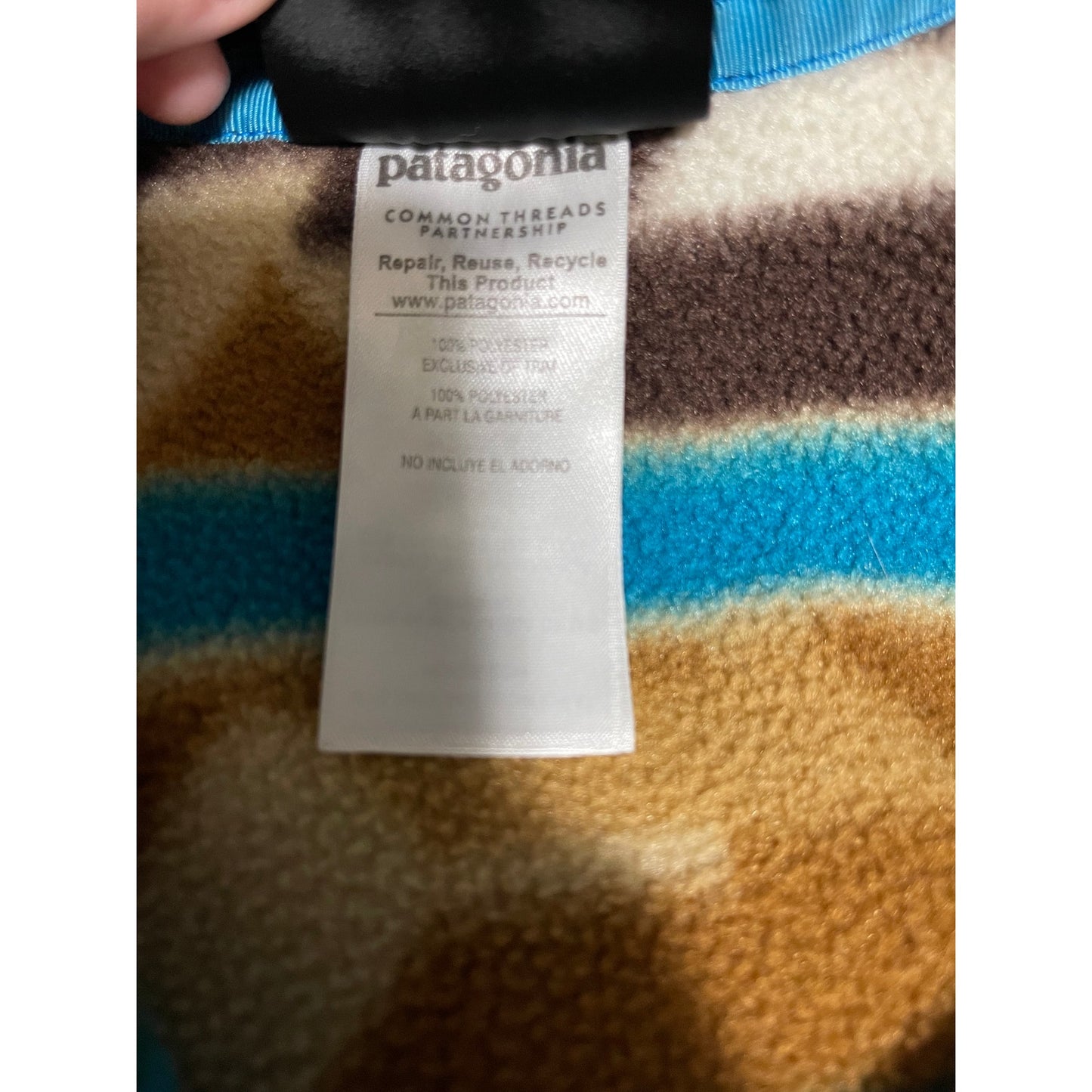 Patagonia Synchilla Aztec Tribal Rare Fleece Pullover - Medium
