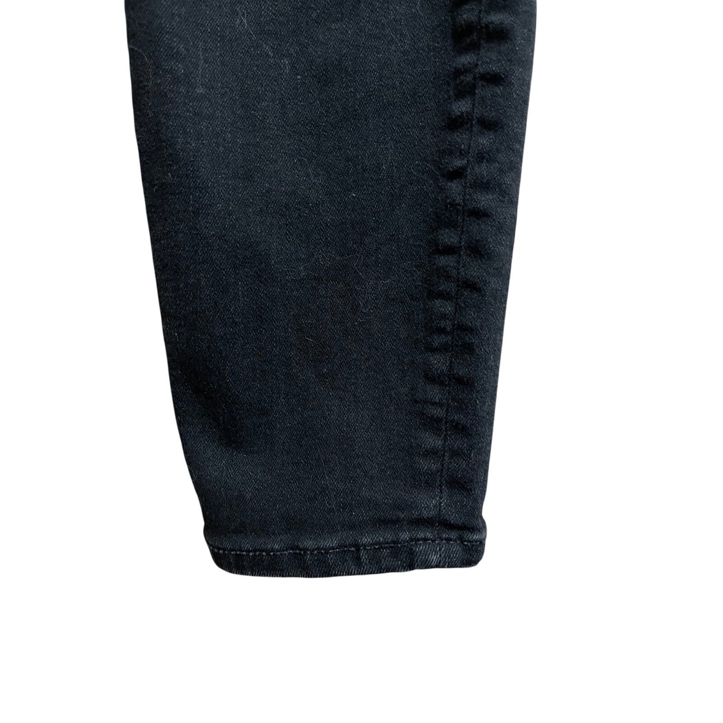 Gap Denim Size 6 Black Curvy Fit Skinny Jeans - 27" Waist