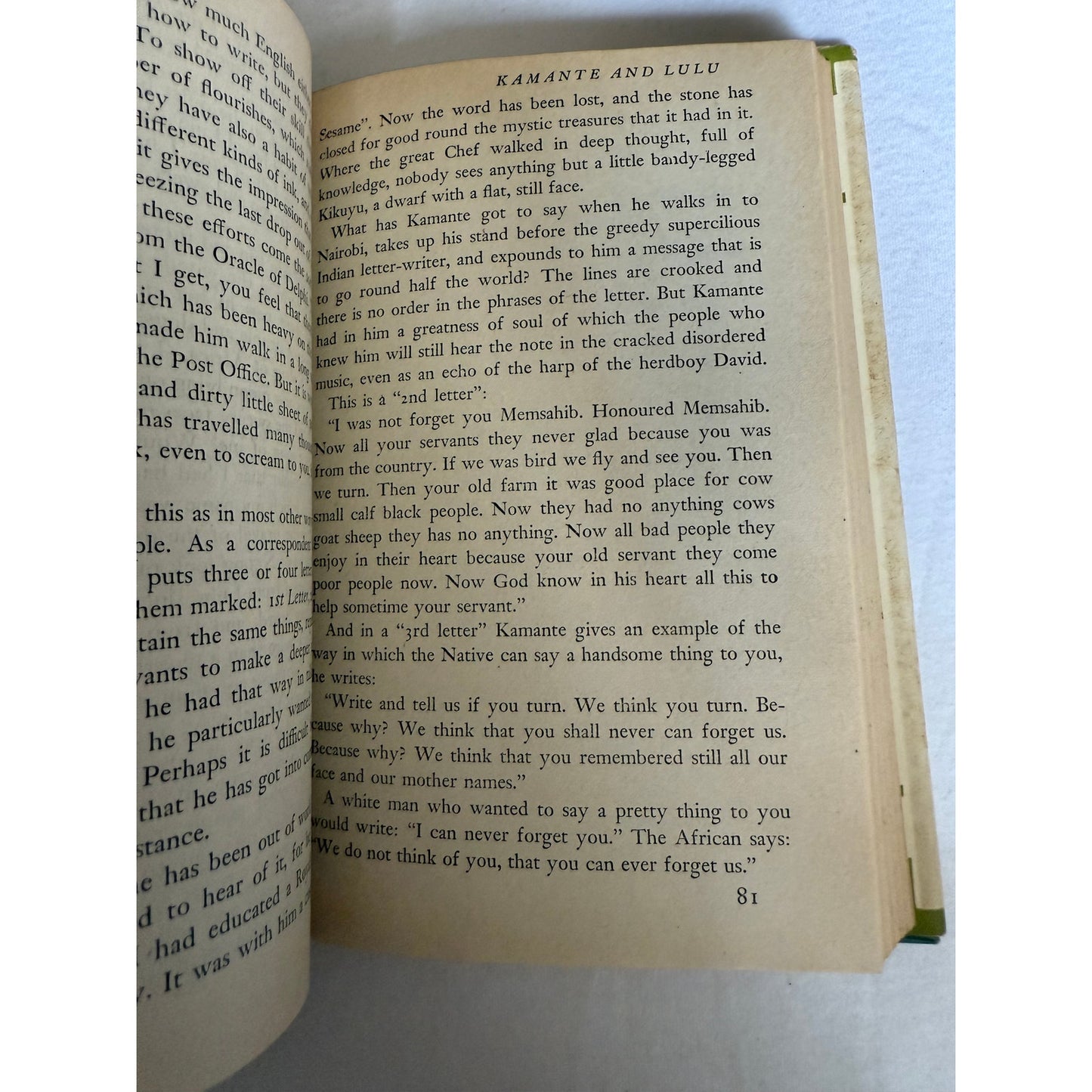 Out of Africa - Isak Dinesen - With Dust Jacket - 1952 - Hardcover