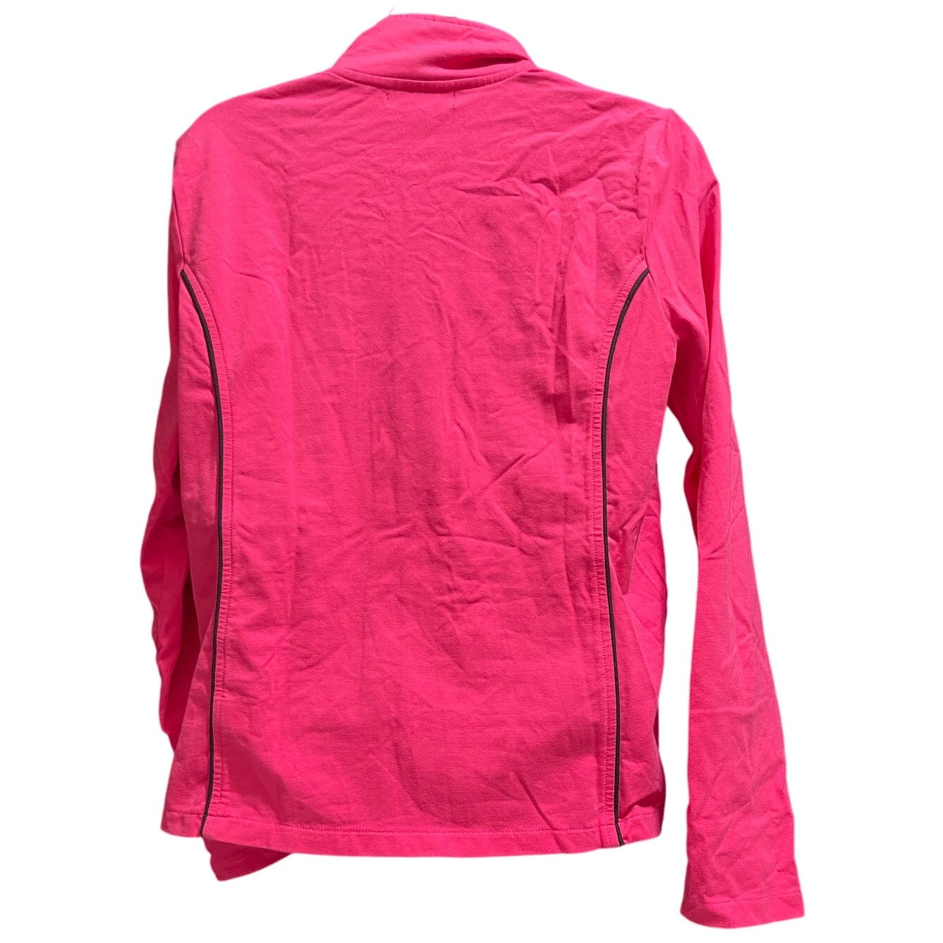 Chaps Hot Pink Full Zip Performance Jacket - Long Sleeve - Medium