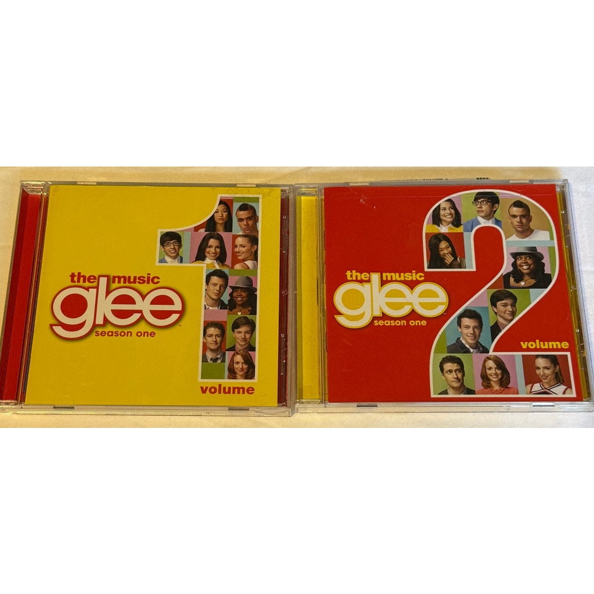 Glee Soundtrack CD Bundle - Glee Volume 1 & Volume 2