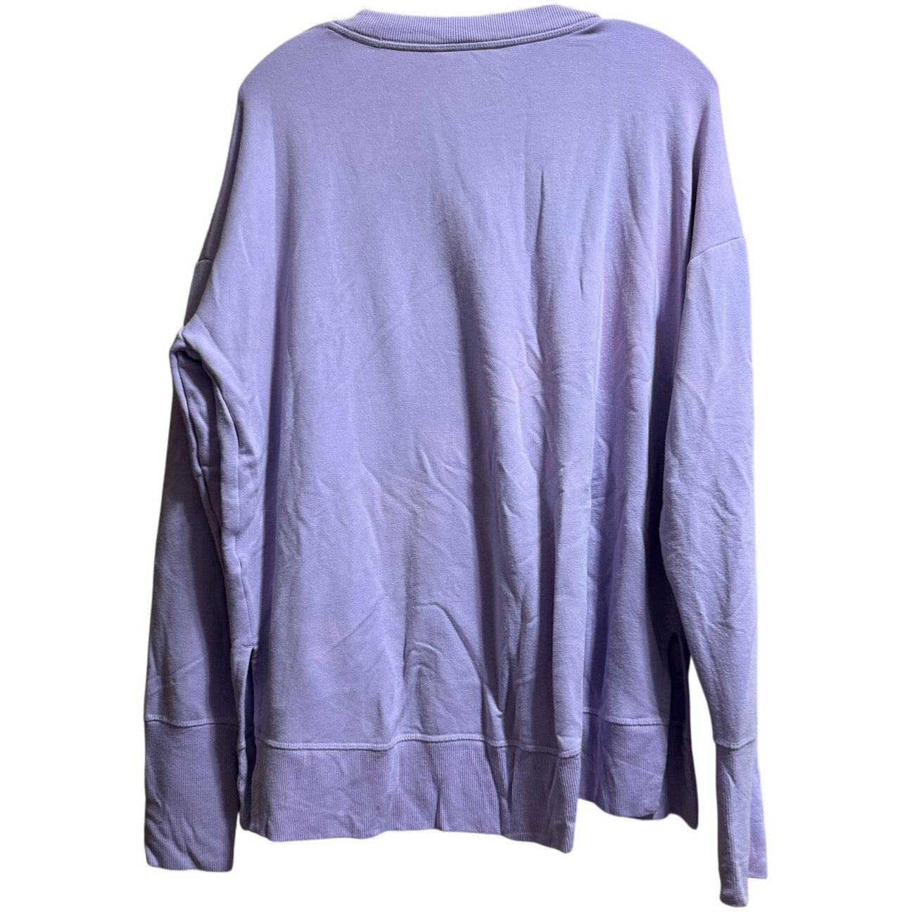 Athleta Lavender Coaster Luxe Sweatshirt - Long Sleeve - Large