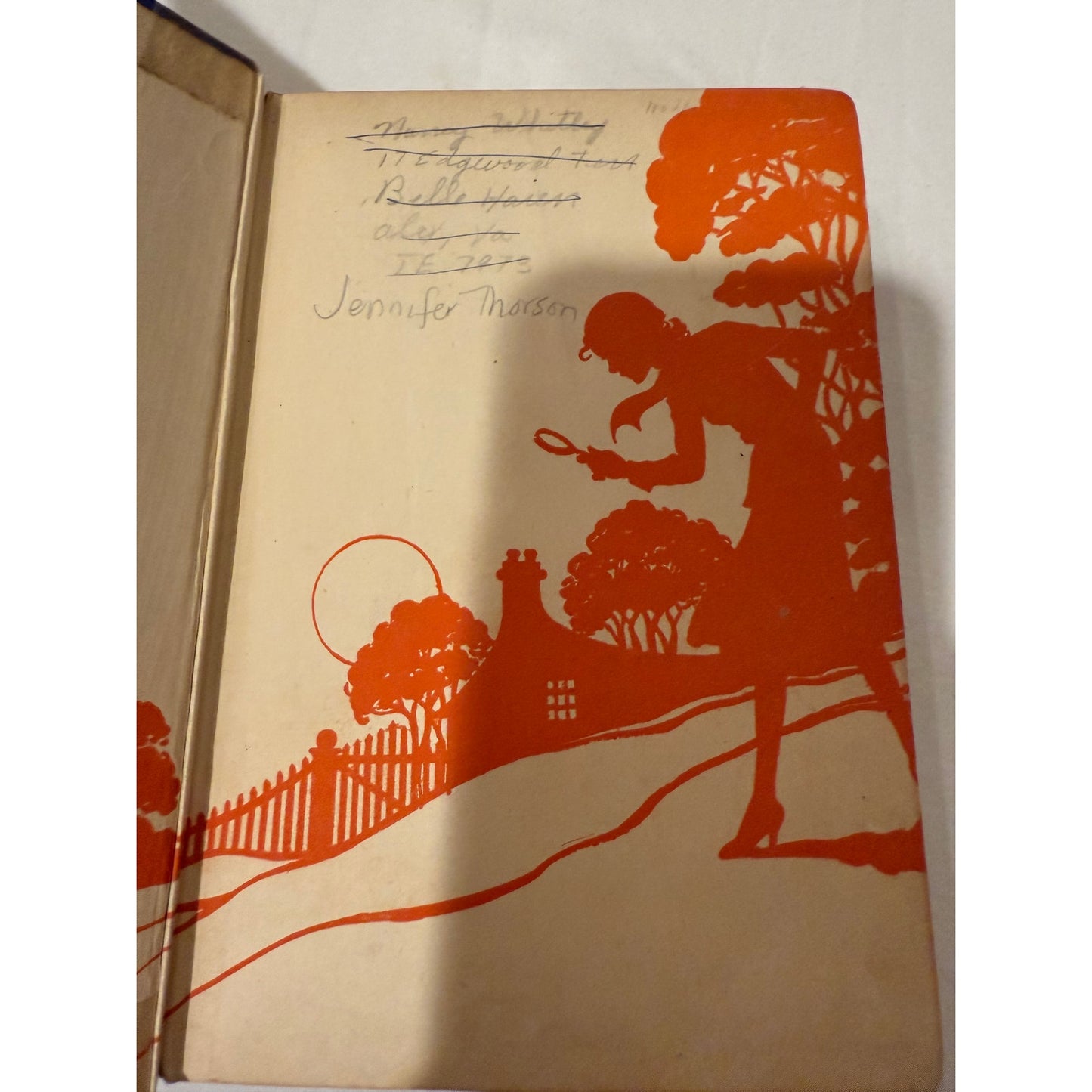 Nancy Drew - The Clue of the Broken Locket - Wartime 1st Edition 1934 Hardcover