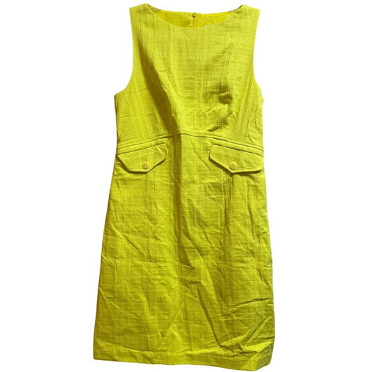Trina Turk Yellow Atrina Dress - Sleeveless - Midi - Size 8 - NWT - $328 MSRP