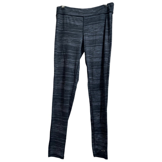 Champion Duo Dry Black & Grey Workout Leggings - Medium