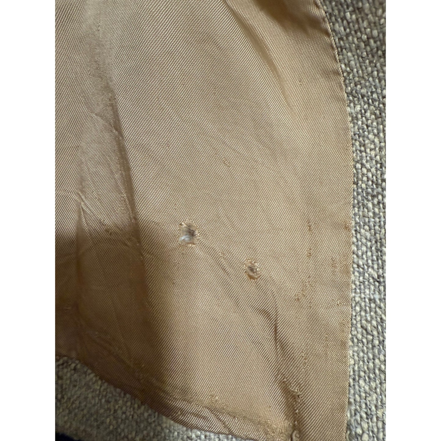 Vintage Calvin Klein Cream Tweed Blazer Classic Sport Coat