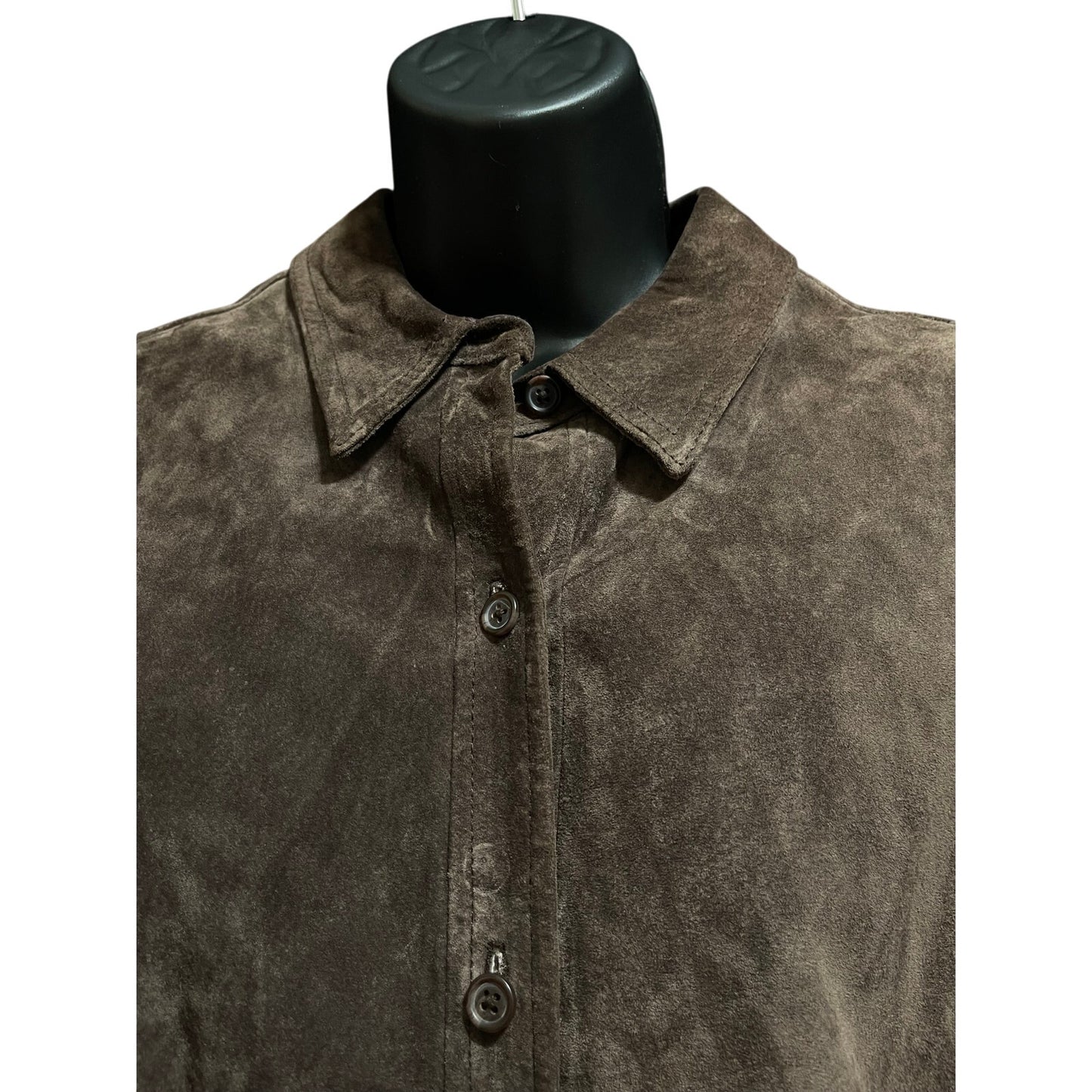 Charter Club 100% Leather - Lined - Shirt Jacket - Size 10