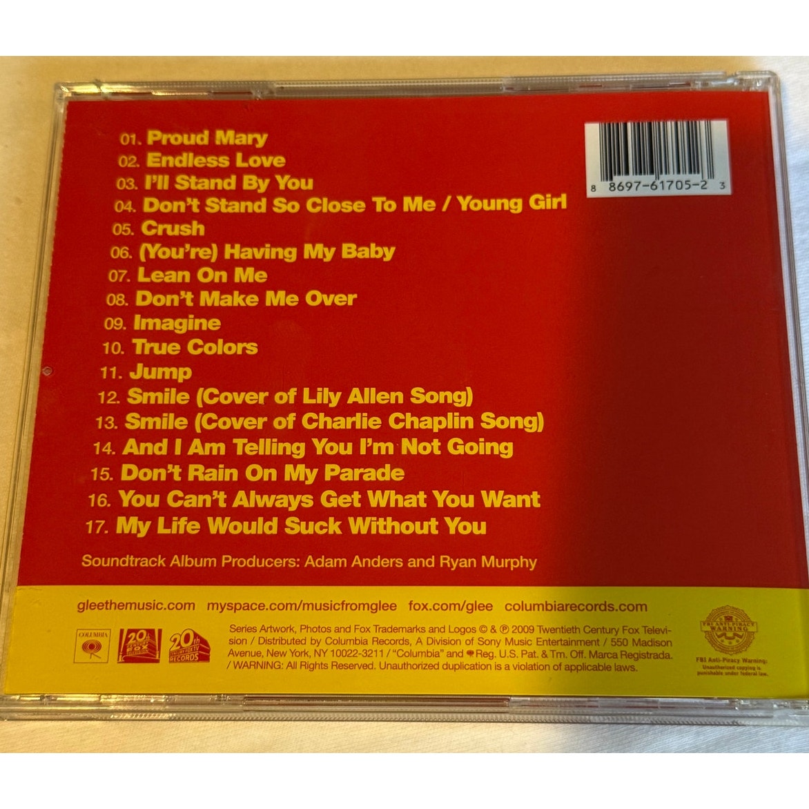 Glee Soundtrack CD Bundle - Glee Volume 1 & Volume 2