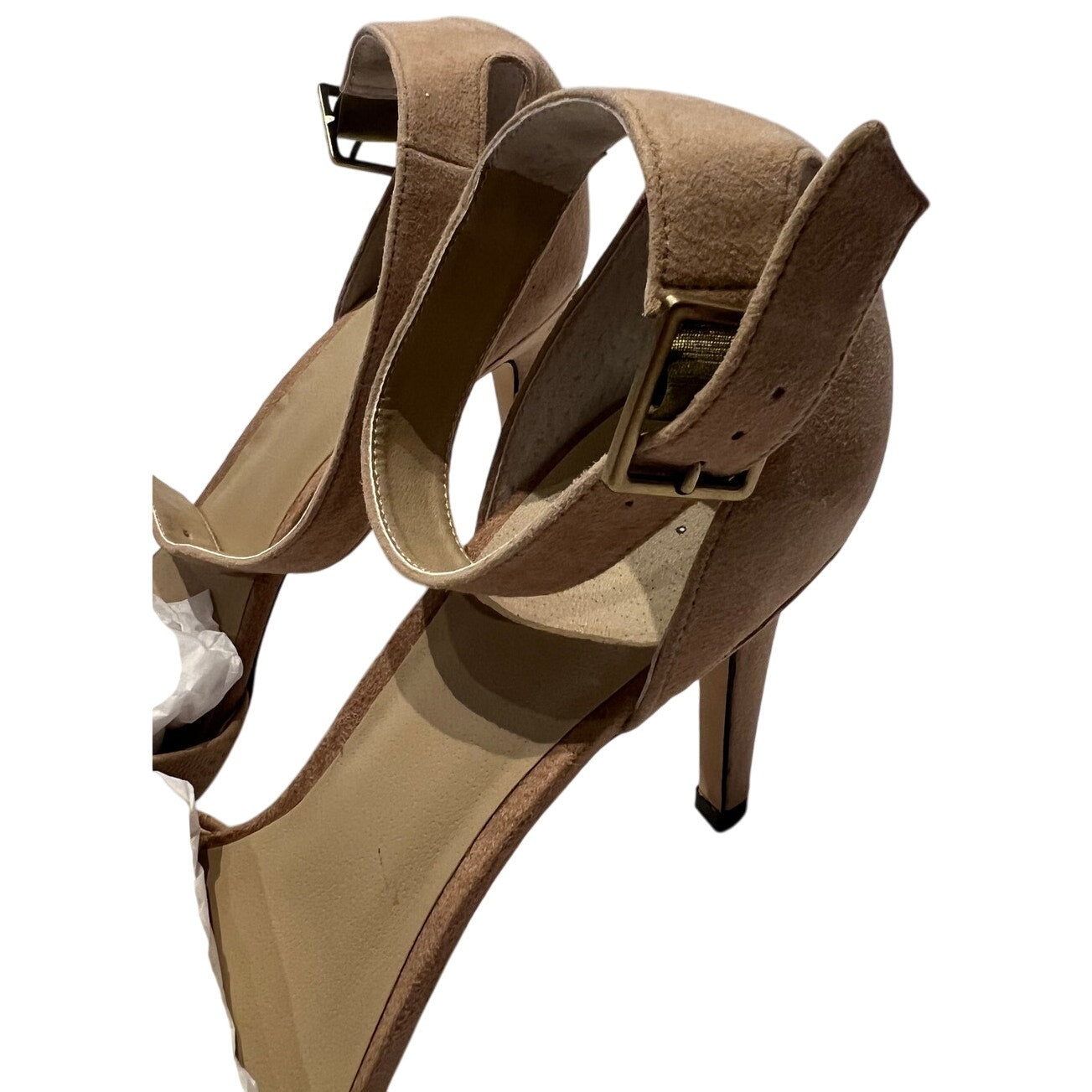 BP. Mallory Beige Nude Ankle Strap Pumps - New In Box - Size 9.5