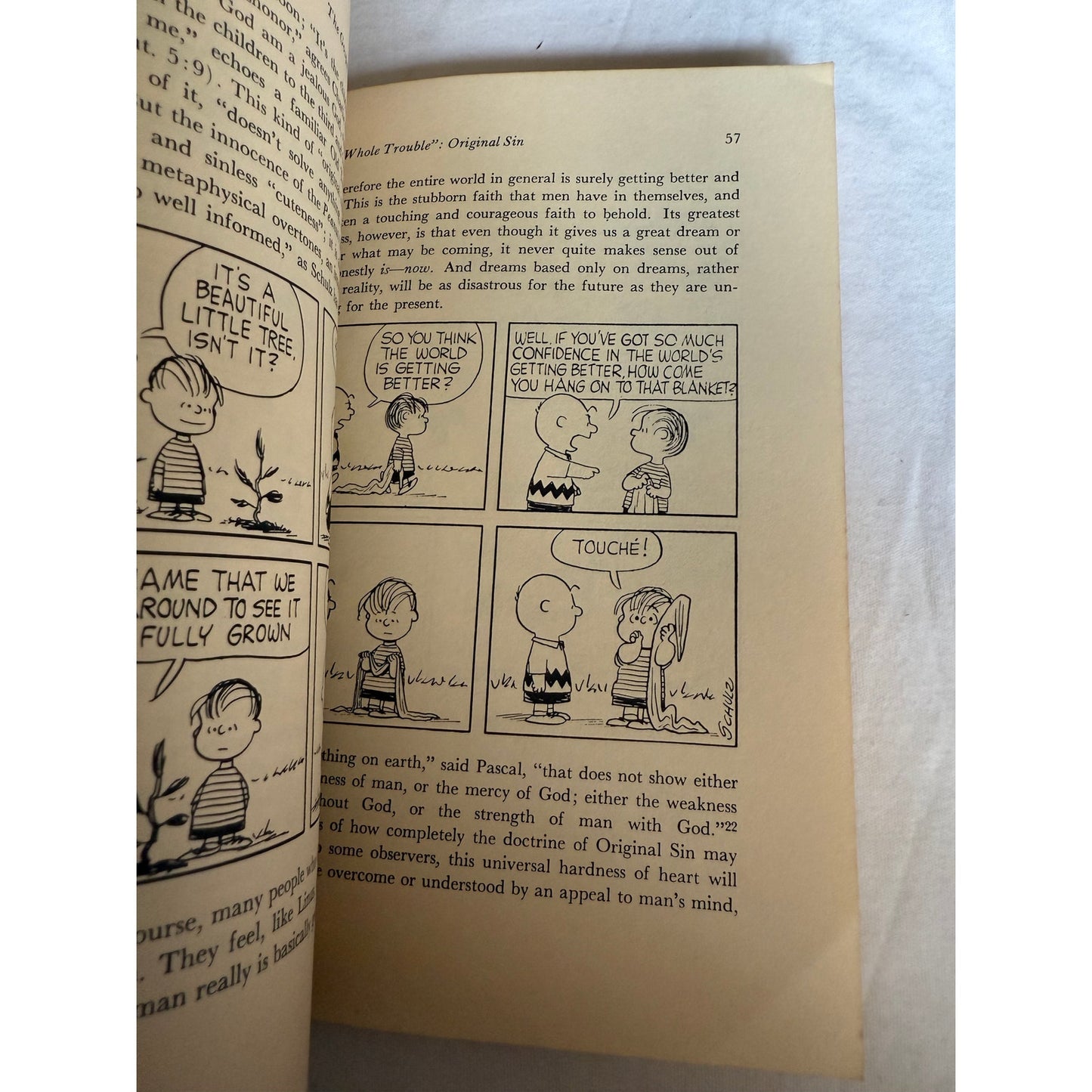 The Gospel According to Peanuts 1965 (8th Printing) Charles Schulz Paperback