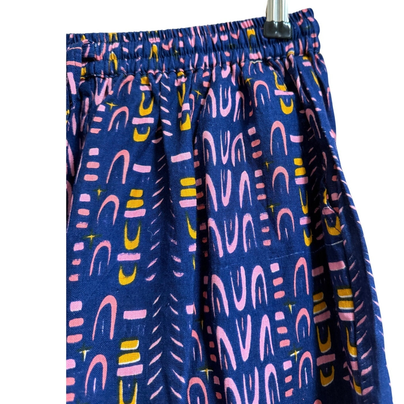 Humphries & Begg Oli Trousers in Navy Skydive - Elastic Waist - XS - NWT
