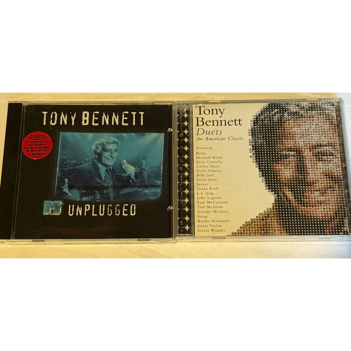 Tony Bennett 2 CD Bundle - Duets & MTV Unplugged