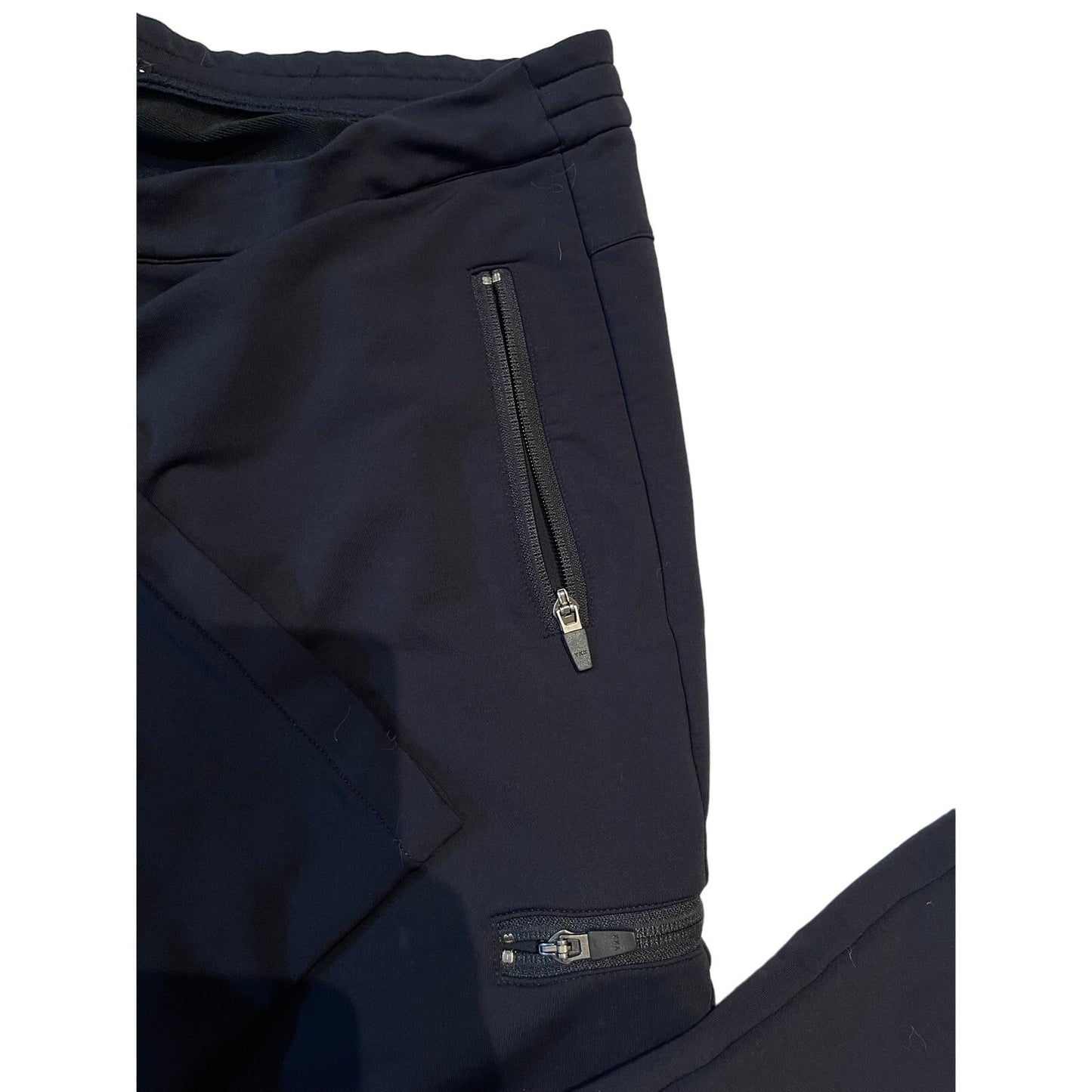 Theory Black Women's Size Large Cargo Drawstring Sweatpants