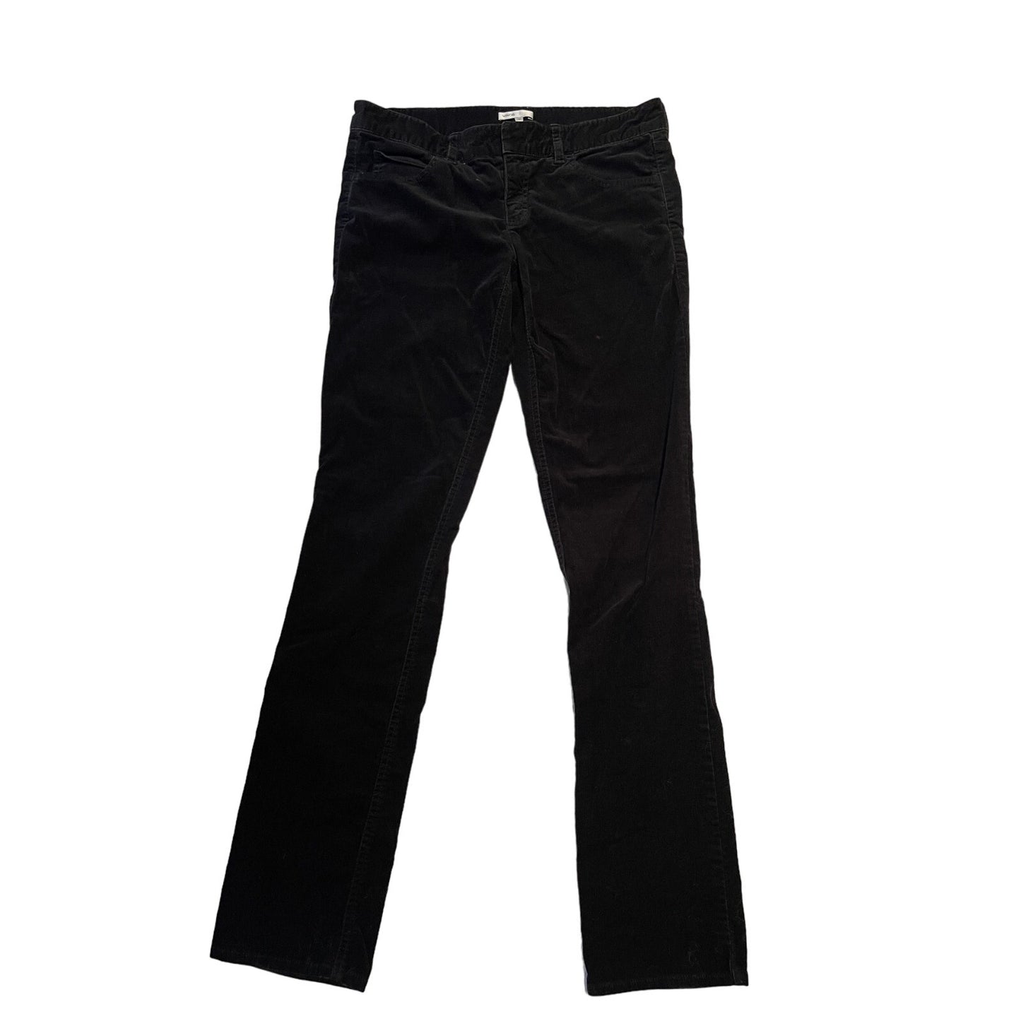 Vince. Women's Black Corduroy Pants Size 10