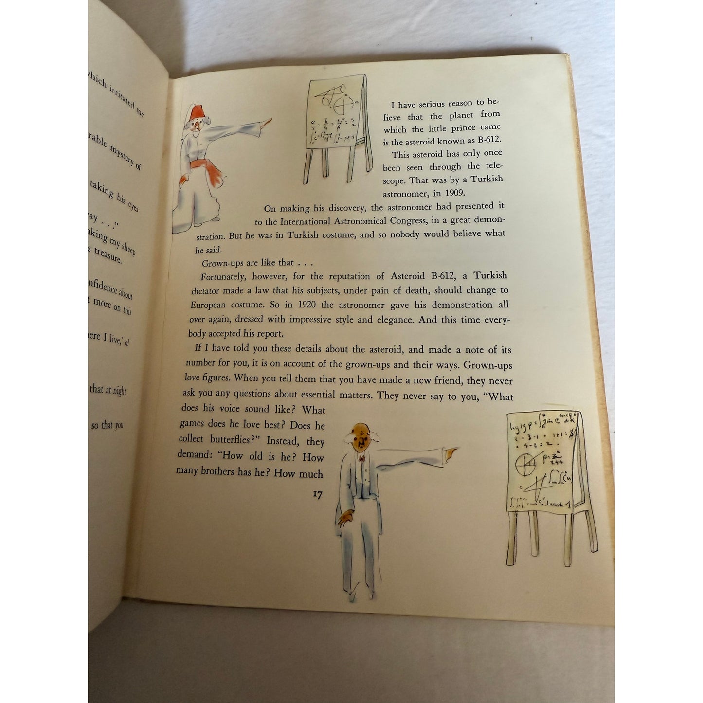 The Little Prince - Antoine de Saint-Exupery - Illustrated - 1943 - Hardcover