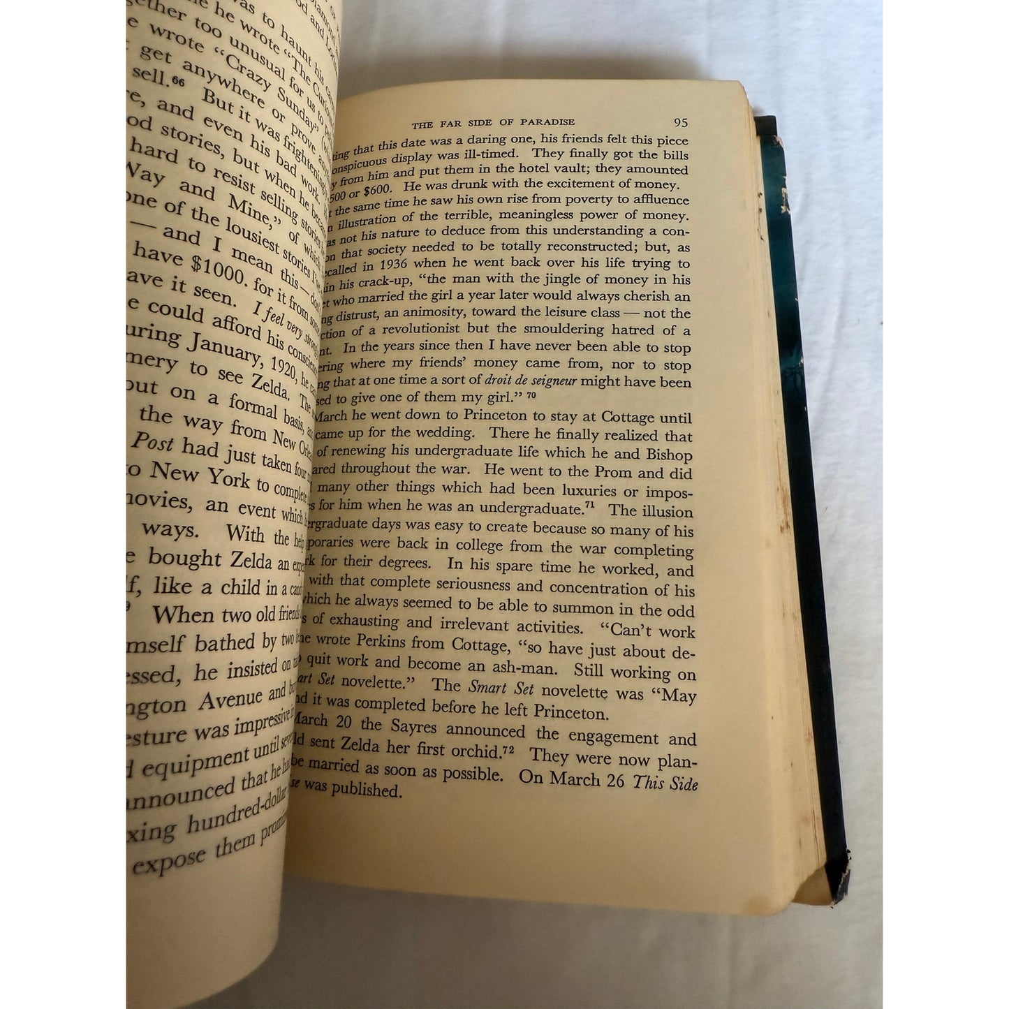 The Far Side of Paradise - F Scott Fitzgerald - Arthur Mizener - 1951 - Harcover