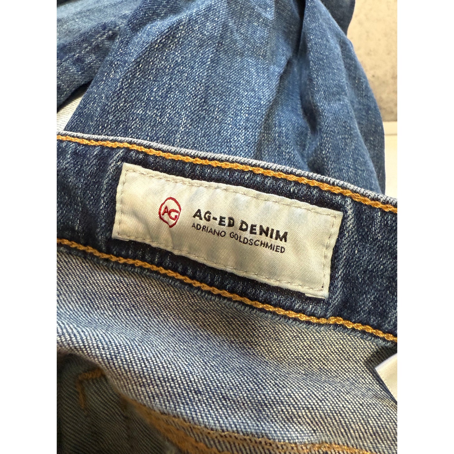 Adriano Goldschmid Mari High Rise Slim Straight Dark Wash Denim Jeans - Size 26